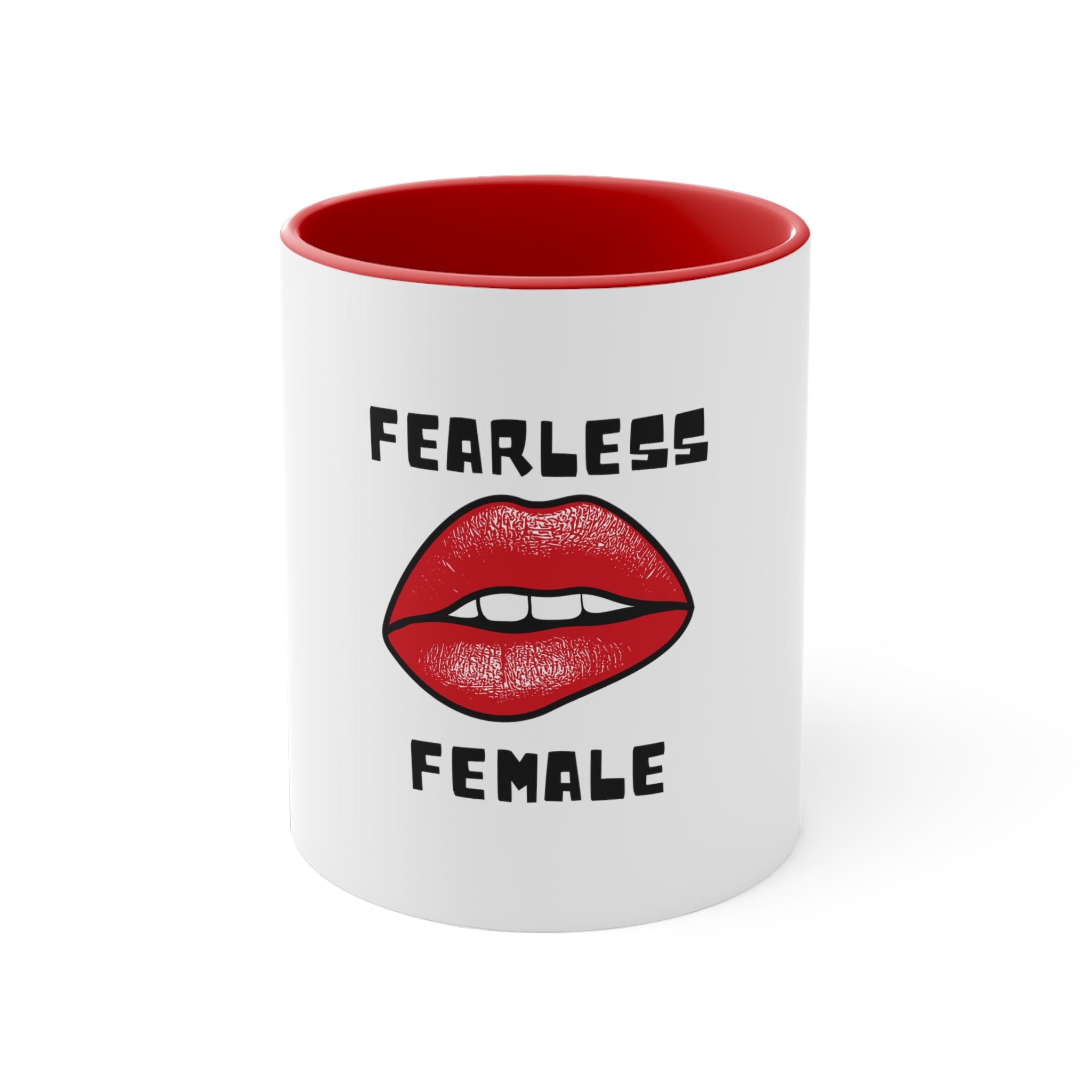 Fearless Female Accent Coffee Mug, 11oz