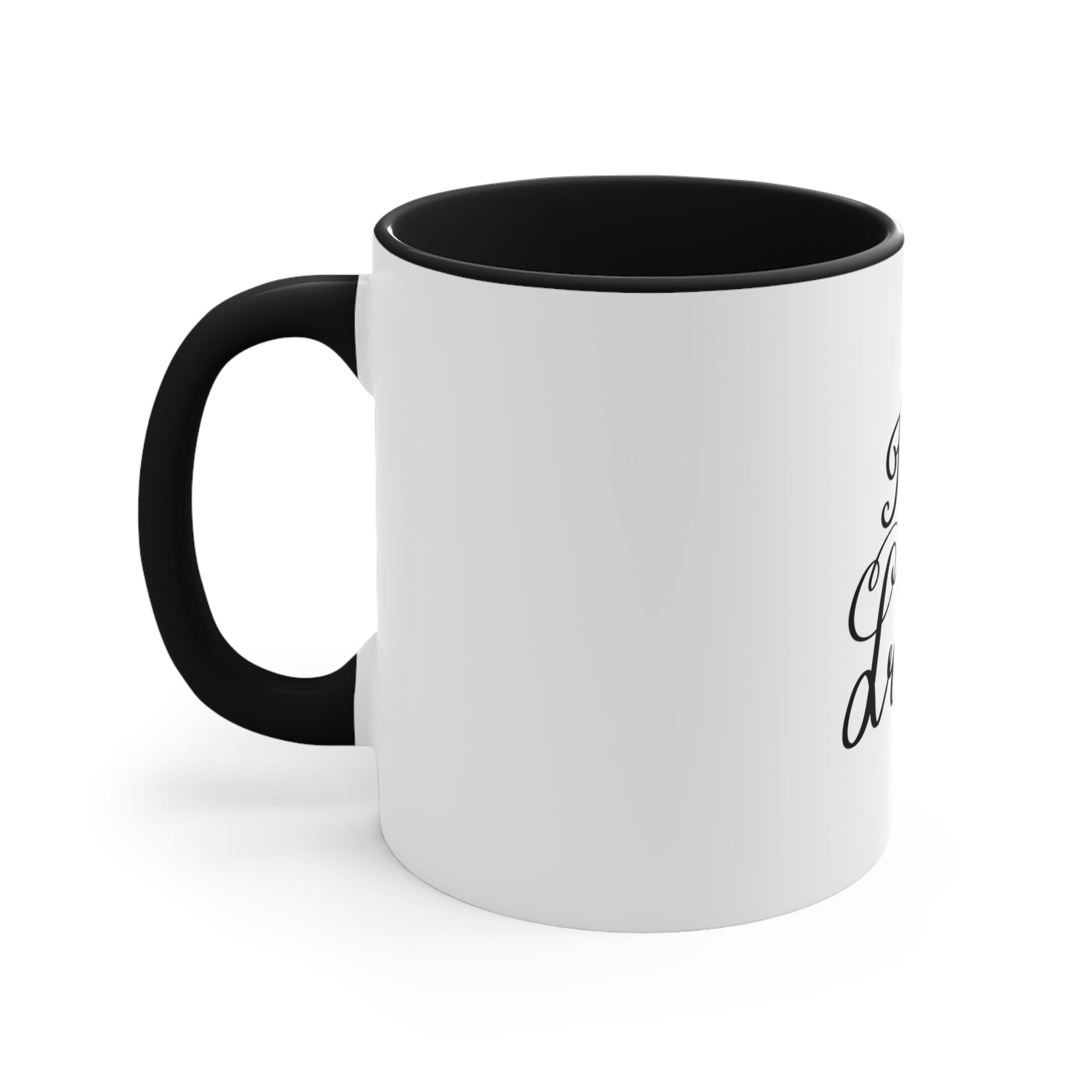 Follow Your Dreams Accent Coffee Mug, 11oz