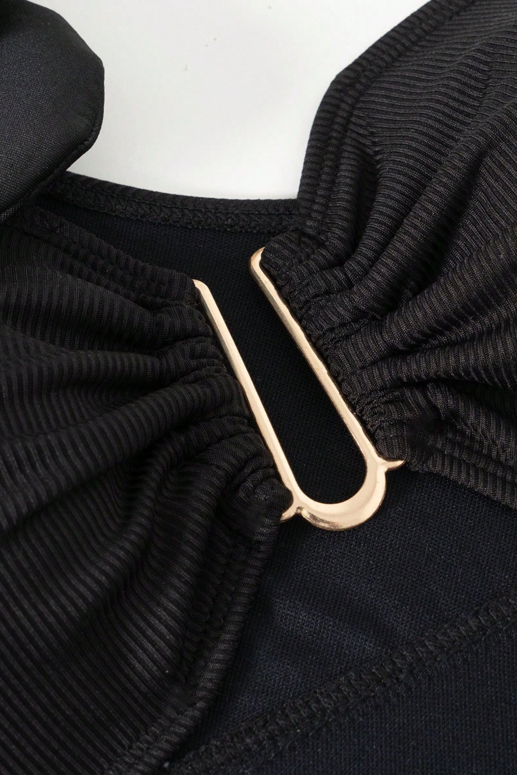 3d Flower Hollow Out One-Piece Swimsuit