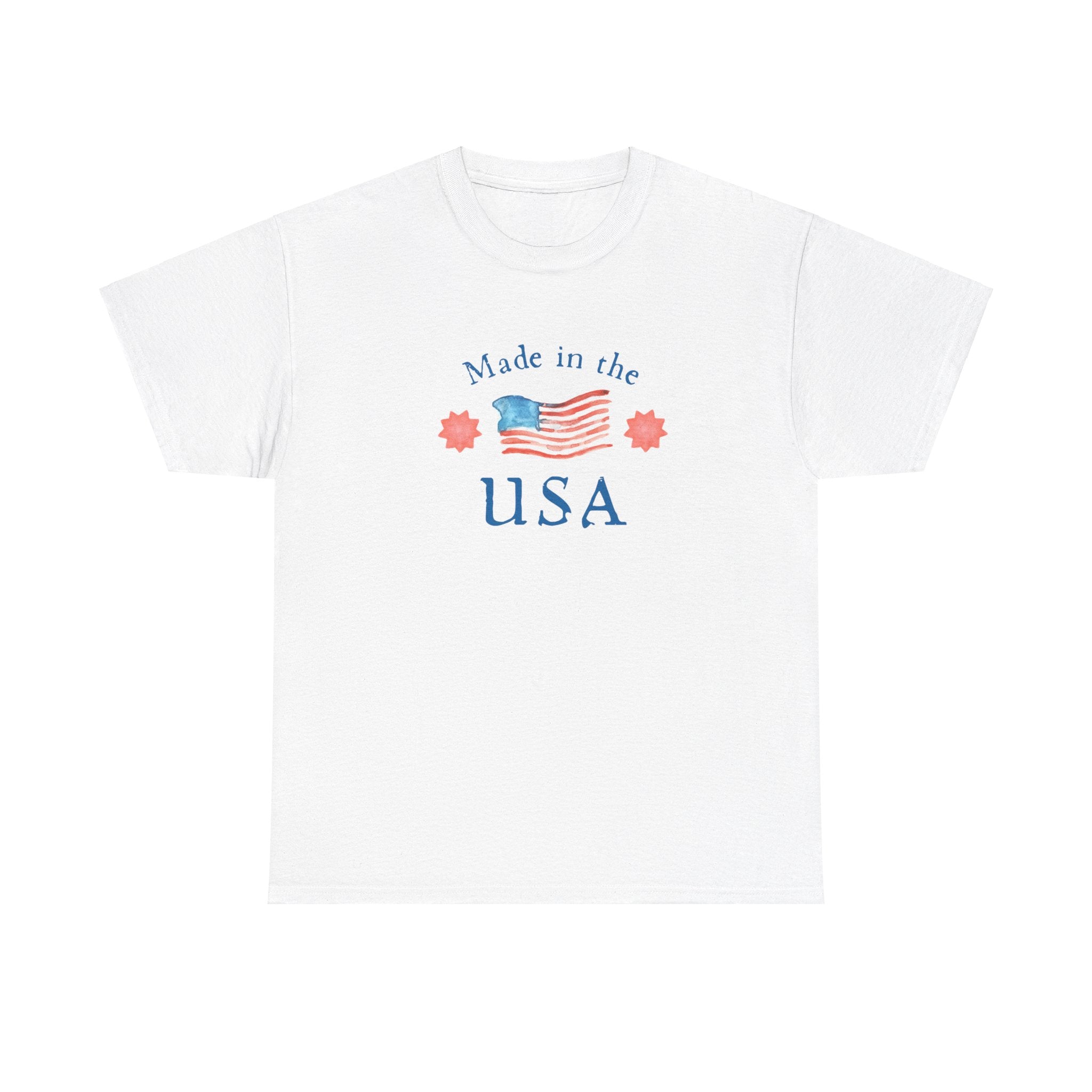 Made in The USA Unisex Jersey Short Sleeve T-Shirt