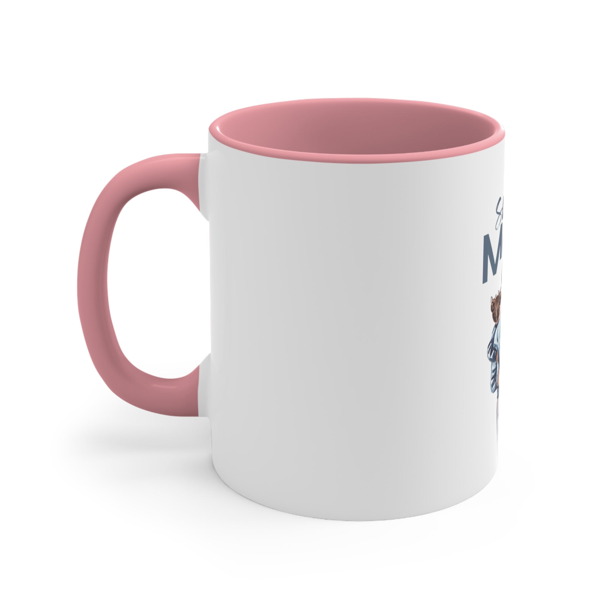 Super Mom Accent Coffee Mug, 11oz