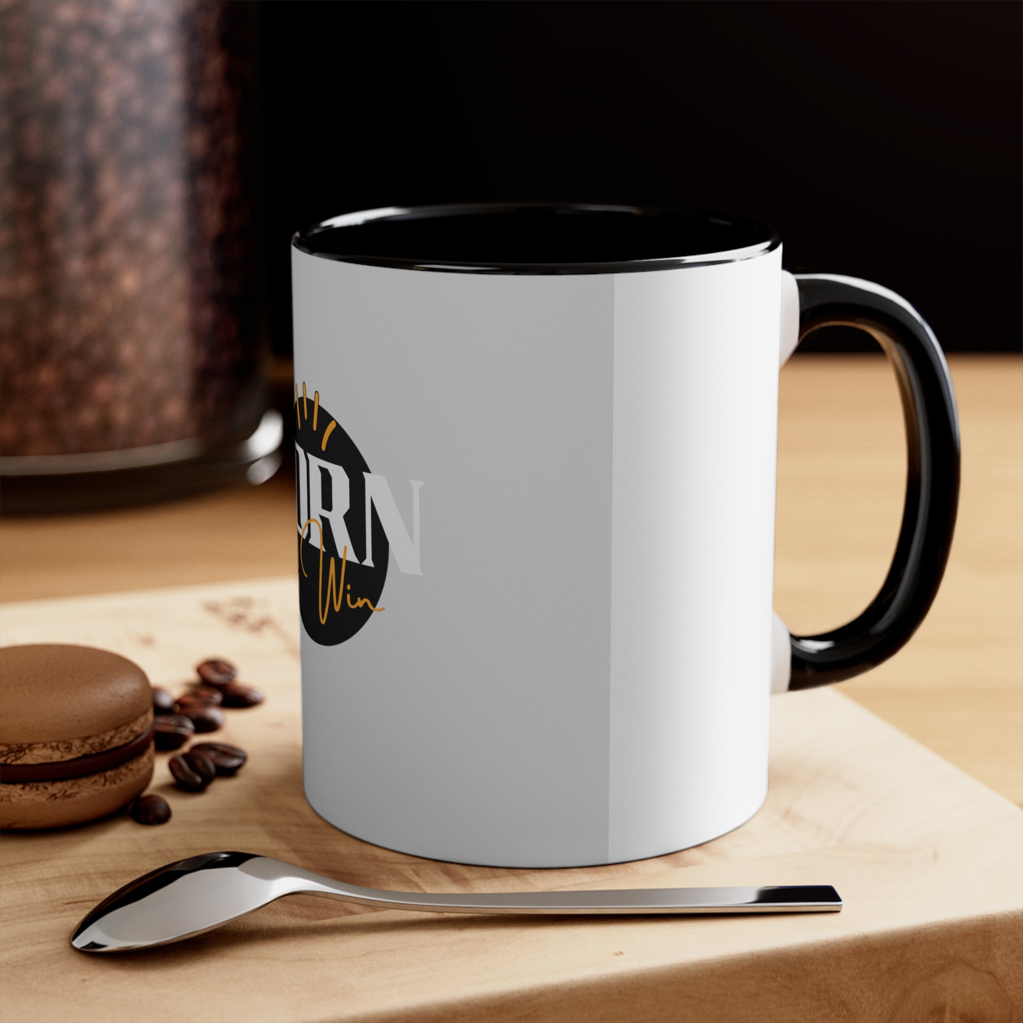 Born To Win Accent Coffee Mug, 11oz