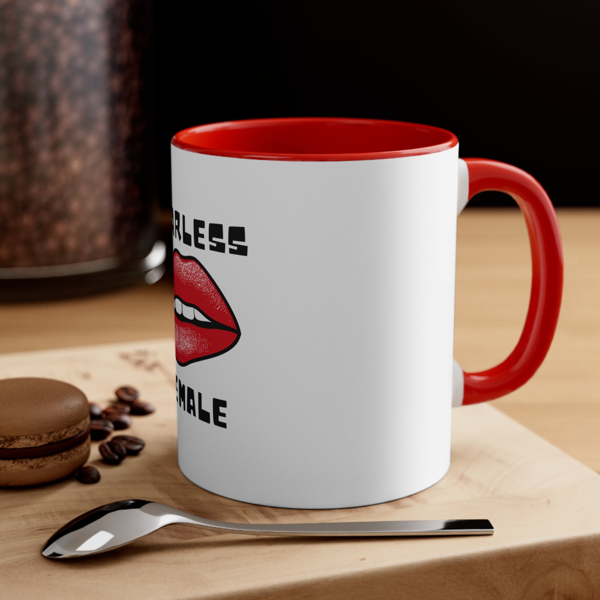 Fearless Female Accent Coffee Mug, 11oz