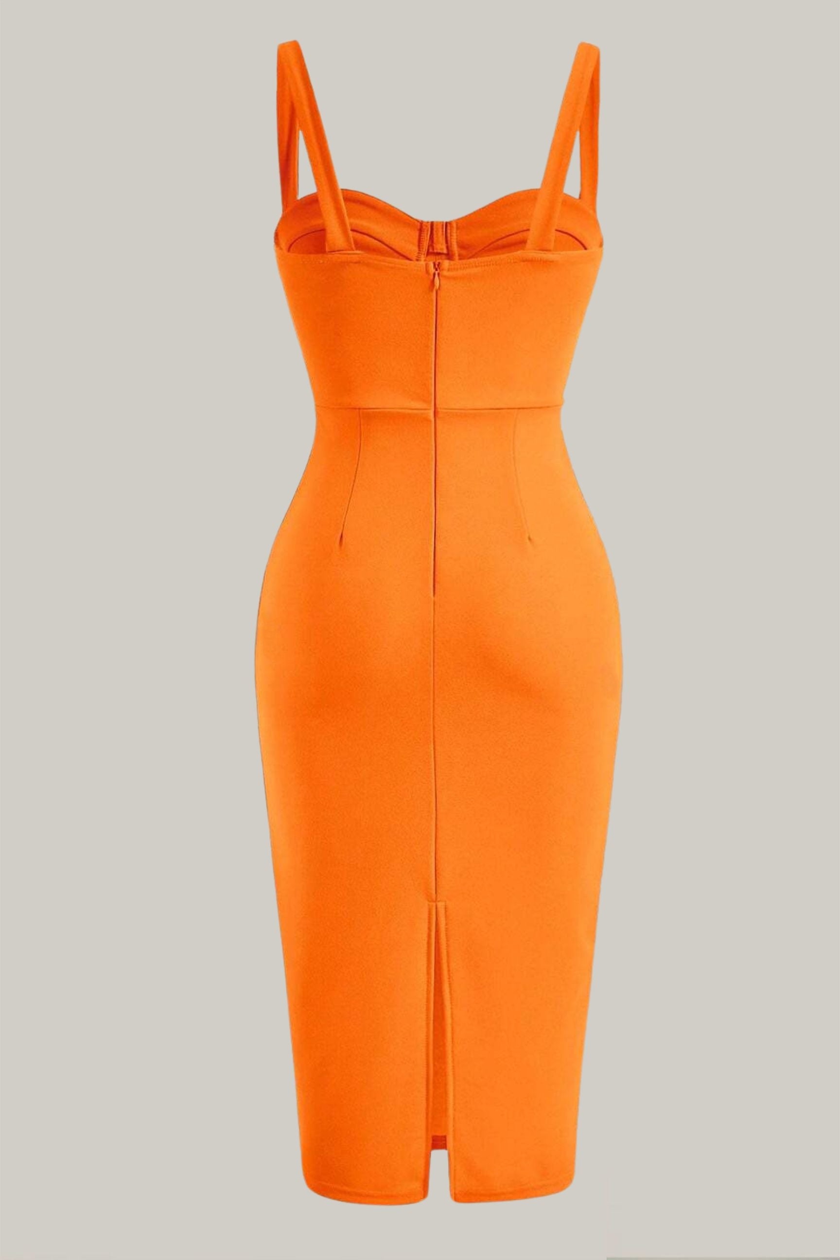 Miranda Solid Bustier Cami Dress