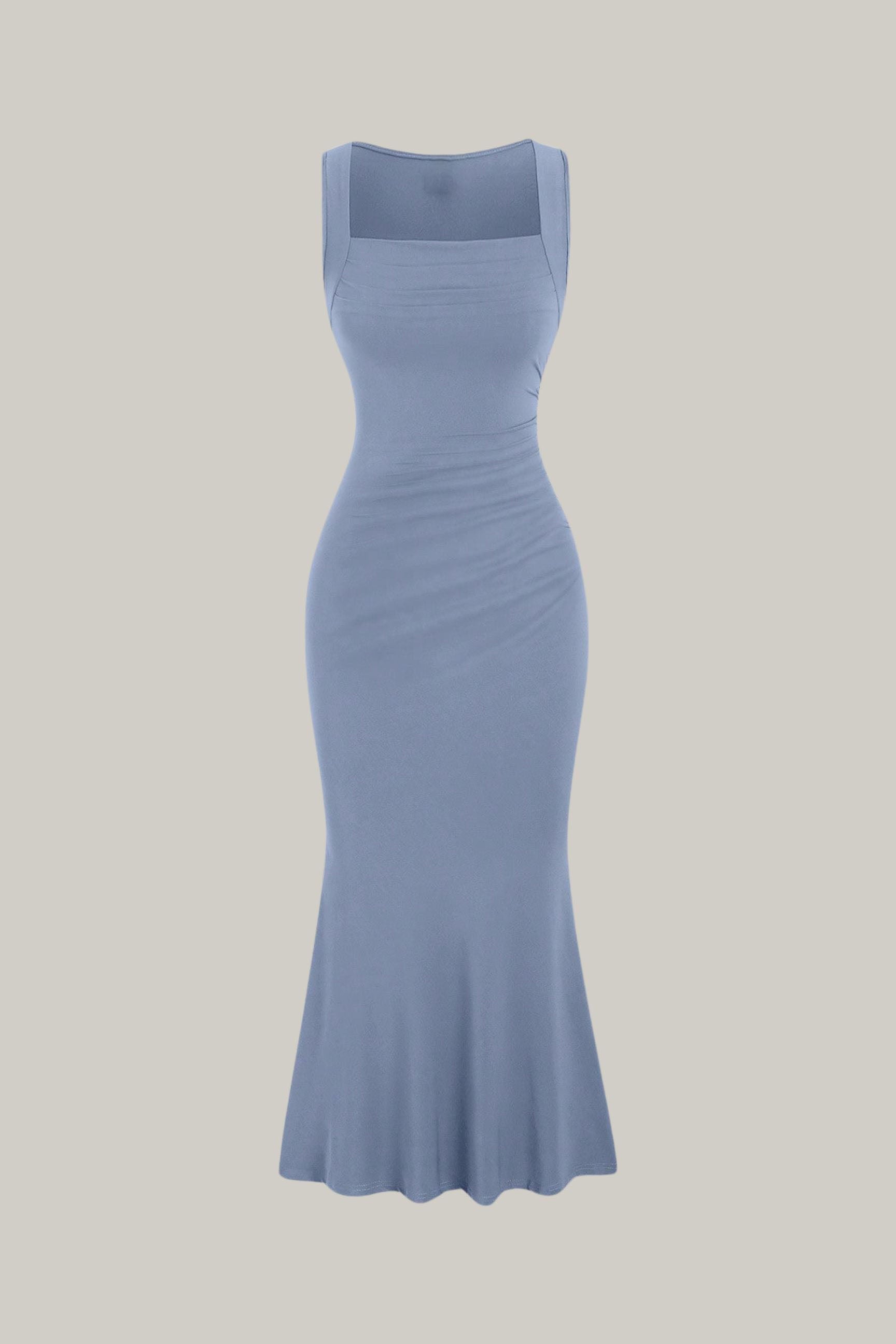 Jenny Square Neckline Mermaid Dress