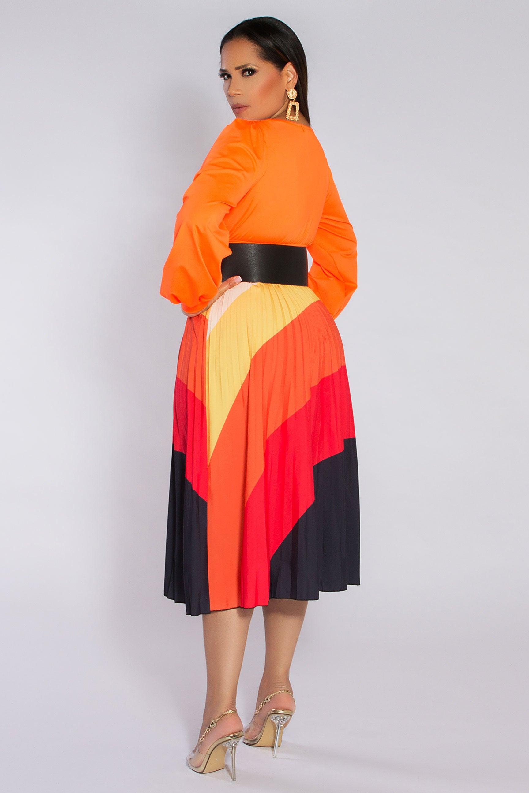 Bellisima Long Sleeves PlungIng Bodysuit - MY SEXY STYLES