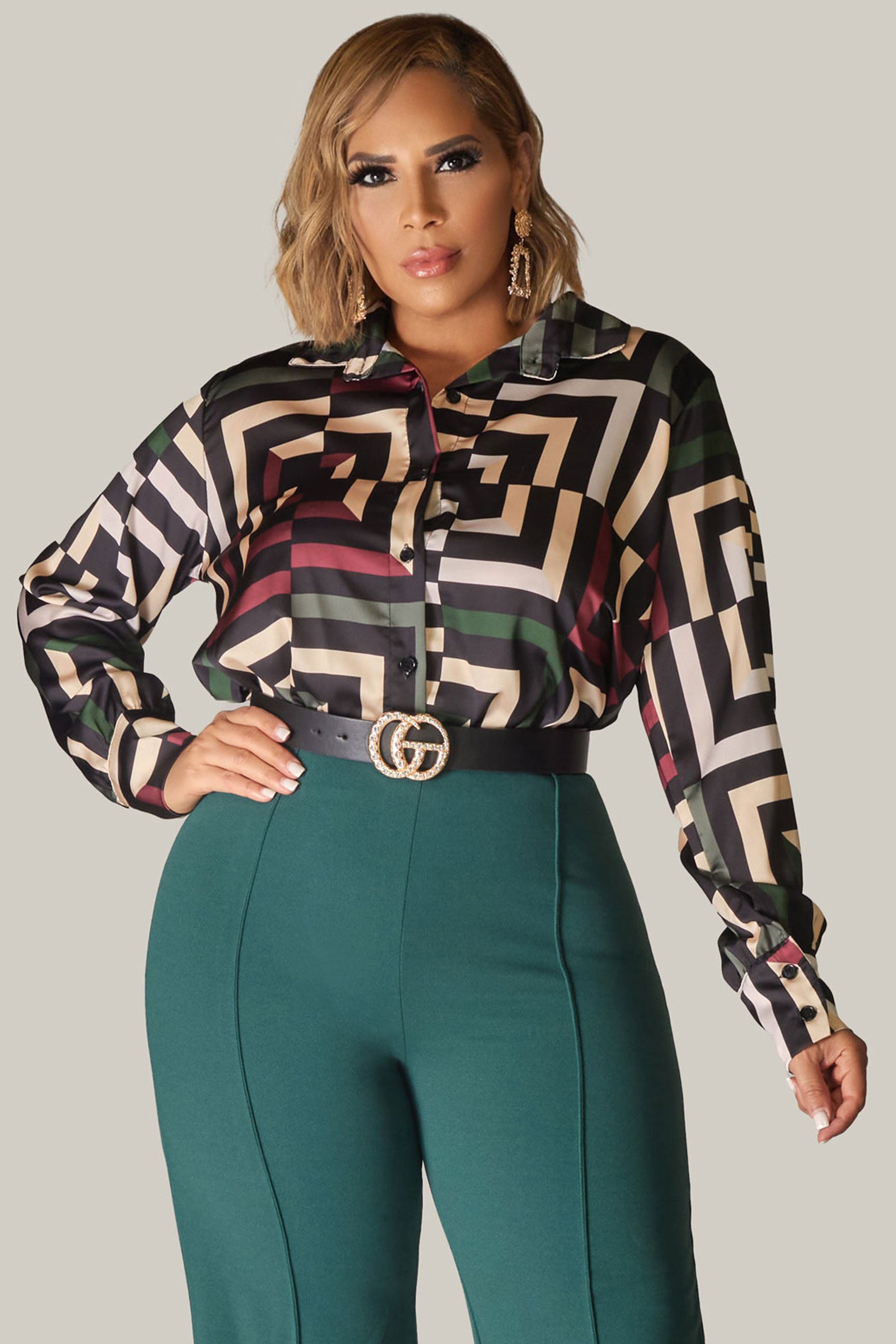 Millie Striped Shirt - MY SEXY STYLES