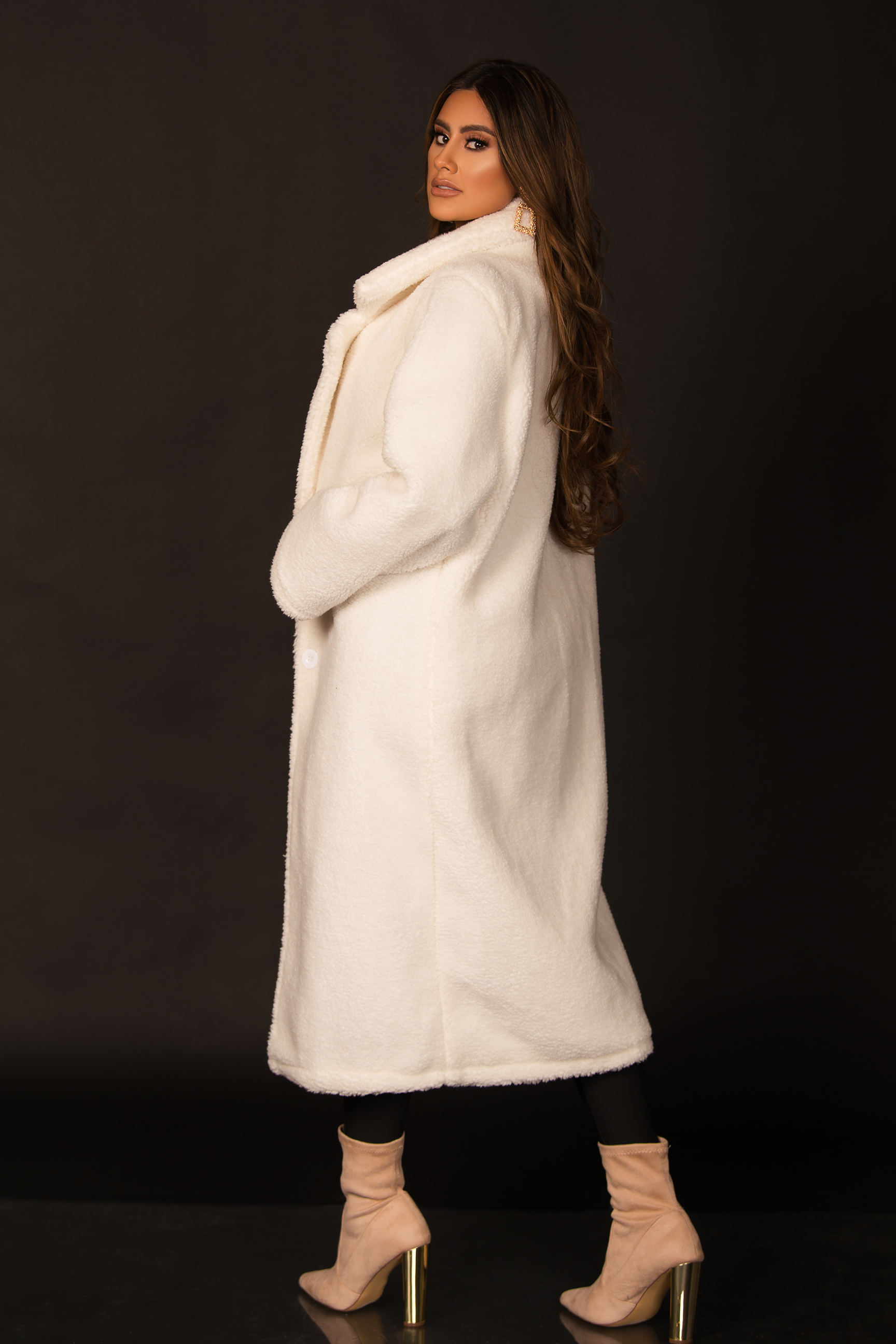 Susan Teddy Bear Fleece Coat - MY SEXY STYLES