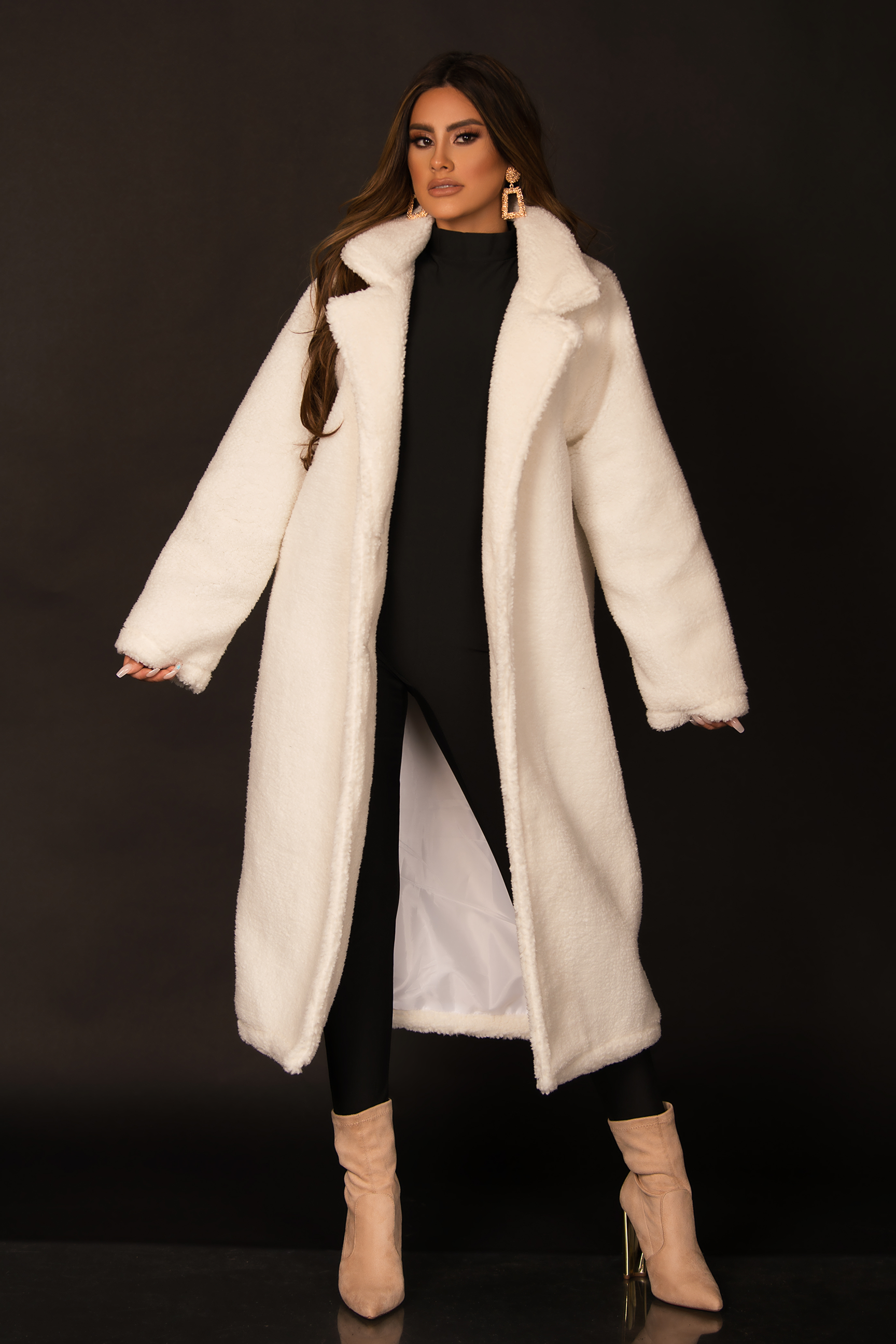 Susan Teddy Bear Fleece Coat - MY SEXY STYLES