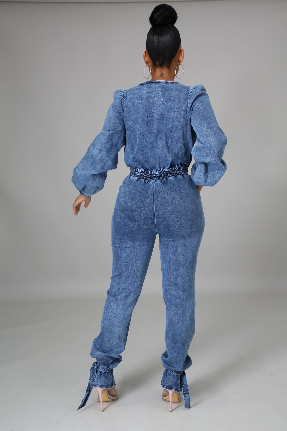 Ariana Denim Jumpsuit - MY SEXY STYLES
