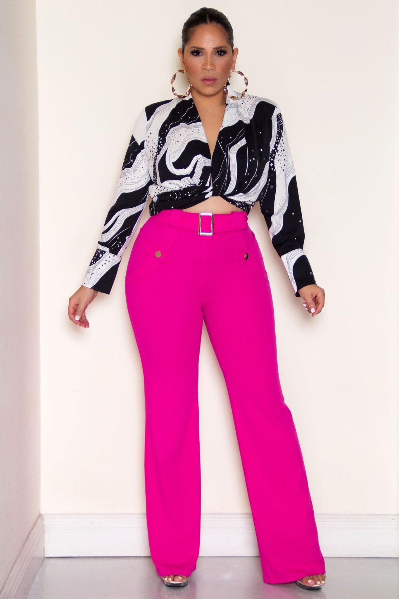 Avery Long Sleeves Tied Shirt - MY SEXY STYLES