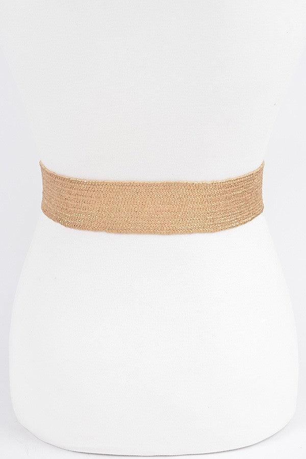 Bamboo Buckle Elastic Belt - MY SEXY STYLES