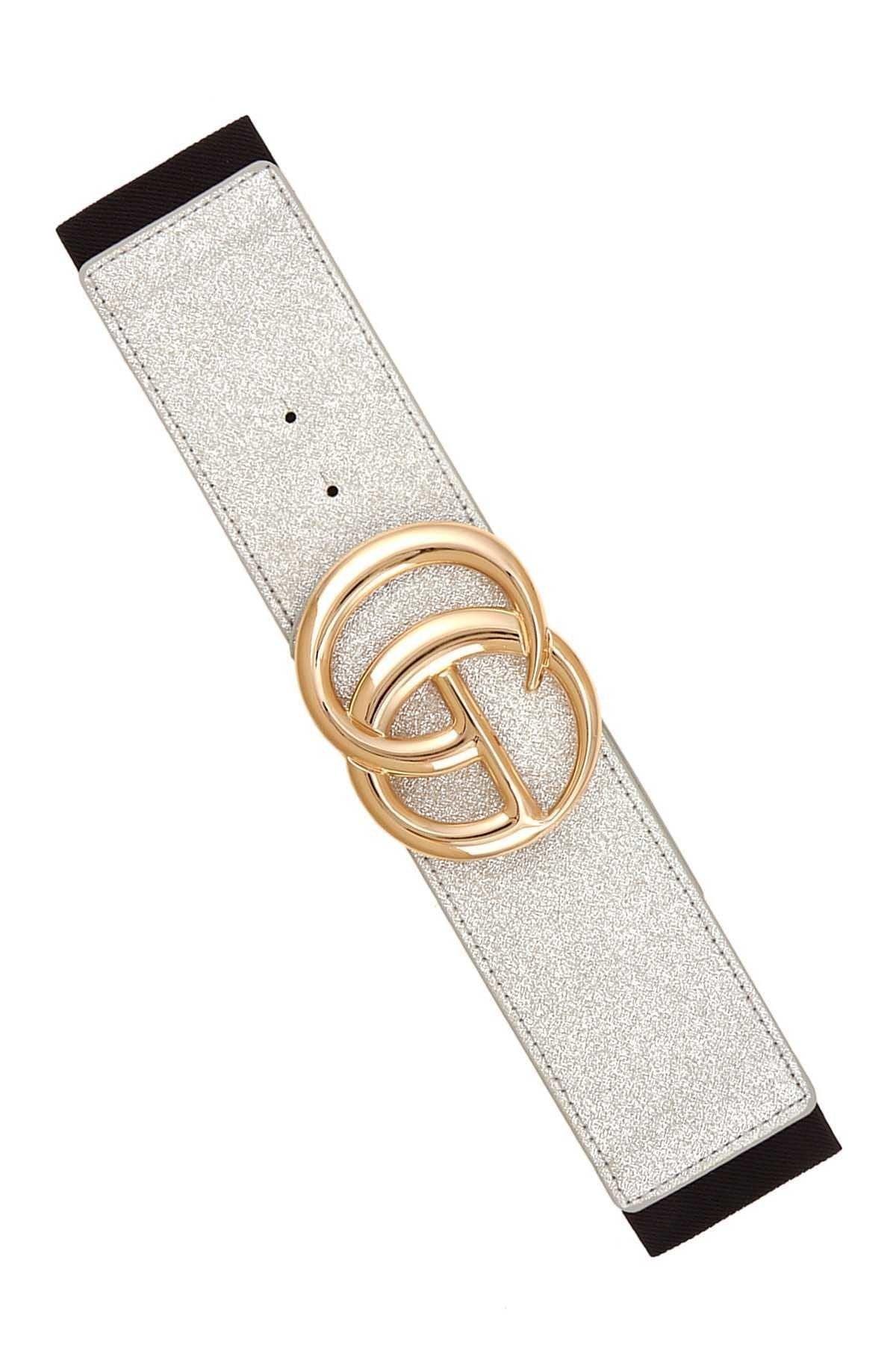 Calista Glitter Elastic Belt - MY SEXY STYLES