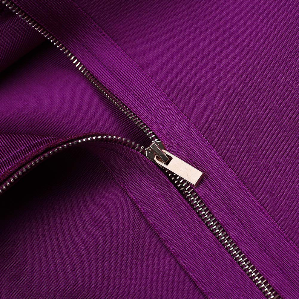 Celeste Long Sleeves Midi Party Bodycon Bandage Dress - MY SEXY STYLES