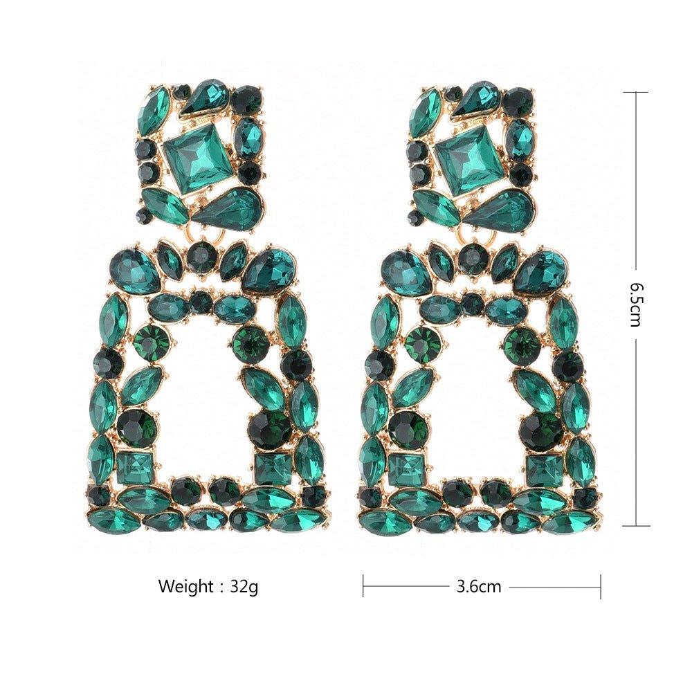 Colored Stones Fashion Earrings - MY SEXY STYLES