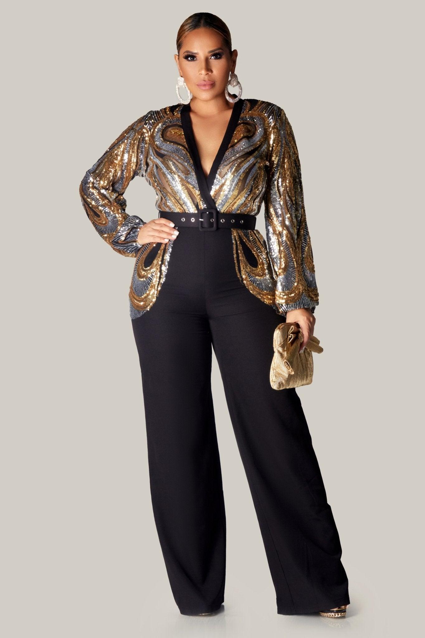 Diamond Goddess Jumpsuit - MY SEXY STYLES