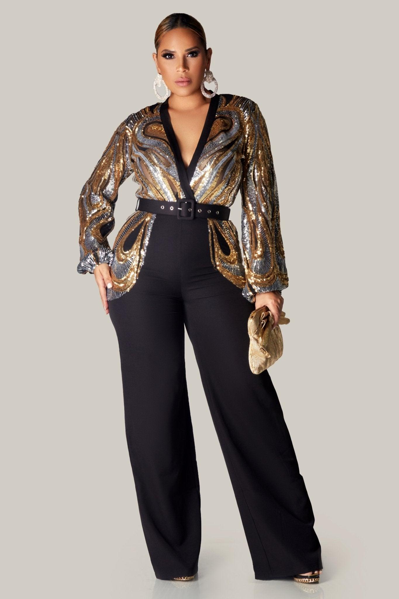 Diamond Goddess Jumpsuit - MY SEXY STYLES