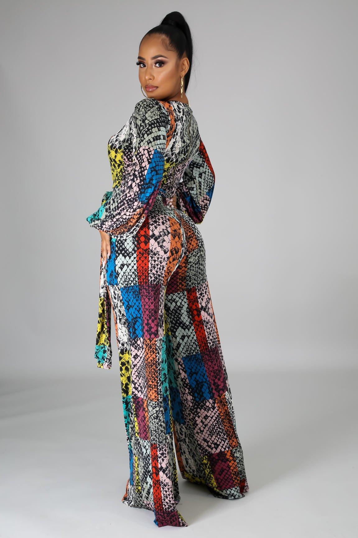 Everlee Multicolor Print Jumpsuit - MY SEXY STYLES