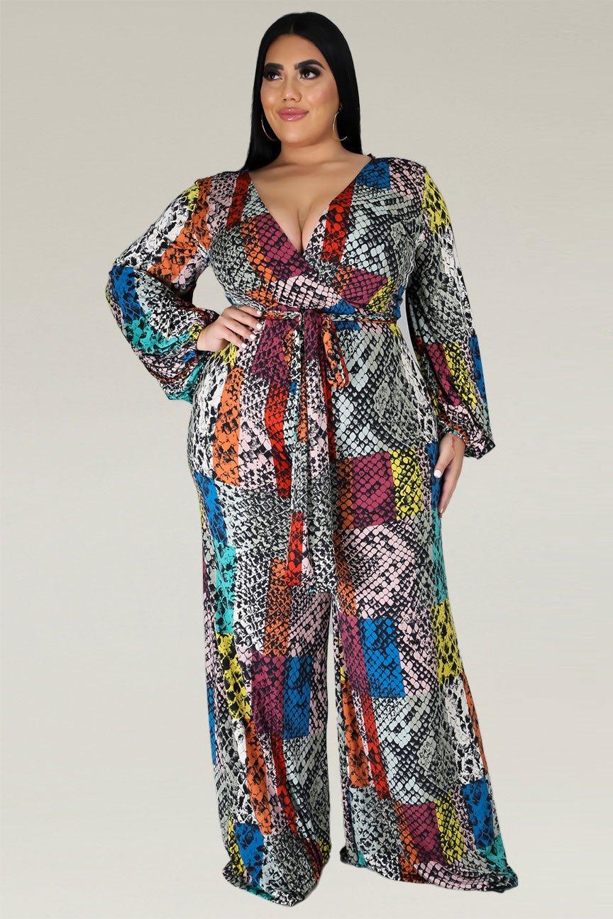 Everlee Multicolor Print Jumpsuit - MY SEXY STYLES