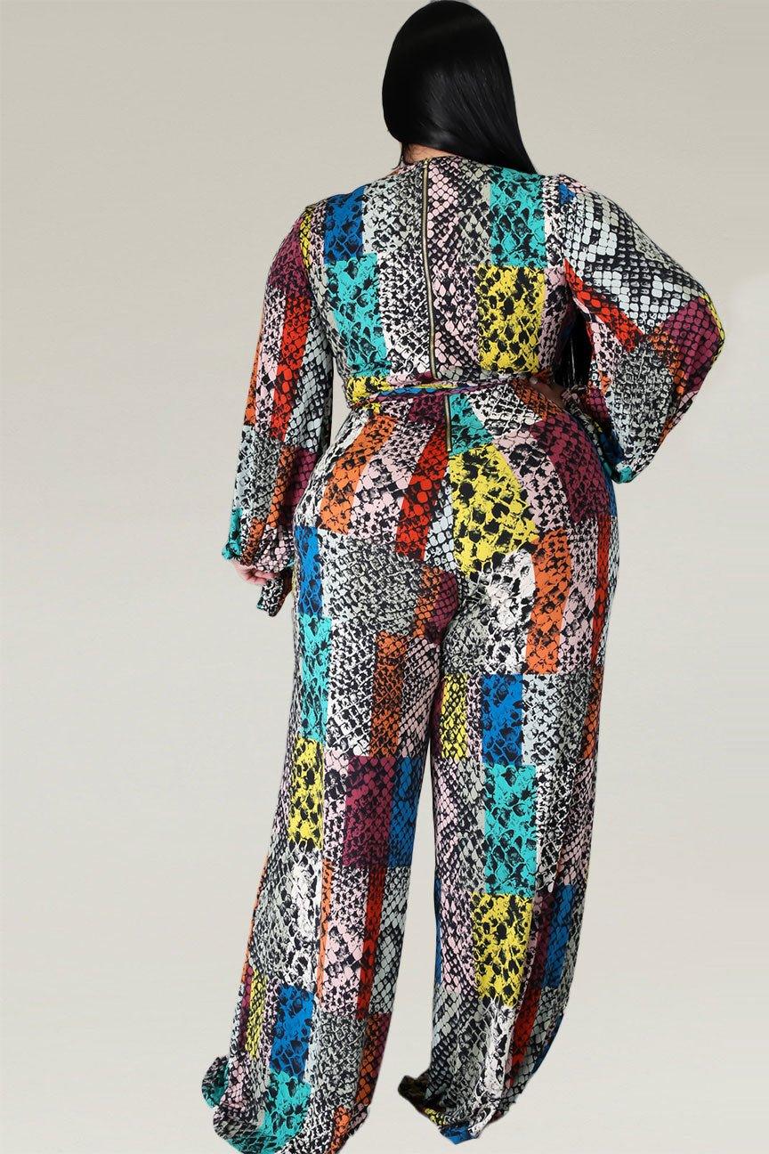 Everlee Multicolor Print Jumpsuit - MY SEXY STYLES