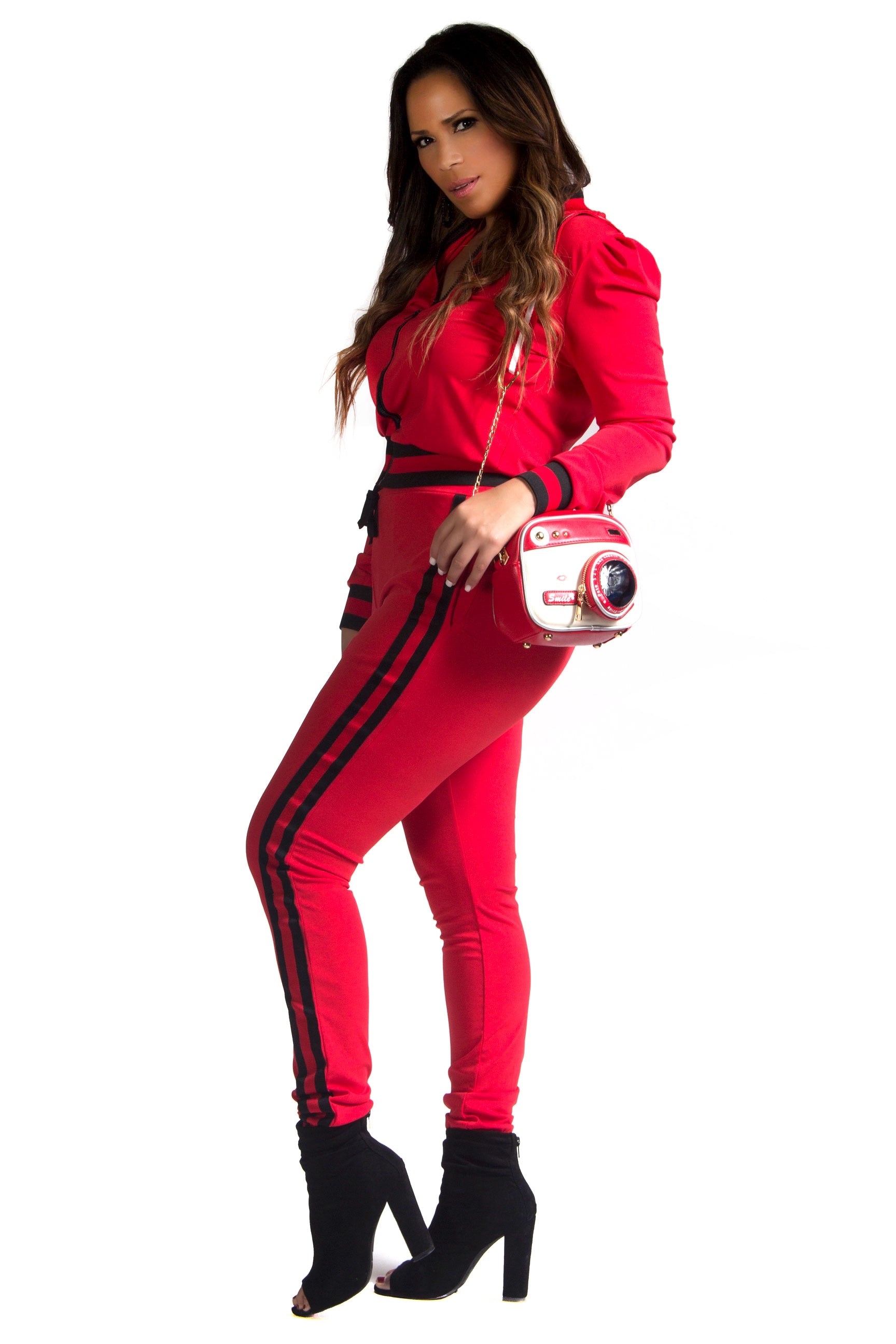 Catalina 2 Piece Long Sleeve Zipper Jacket and Pants Tracksuit - MY SEXY STYLES