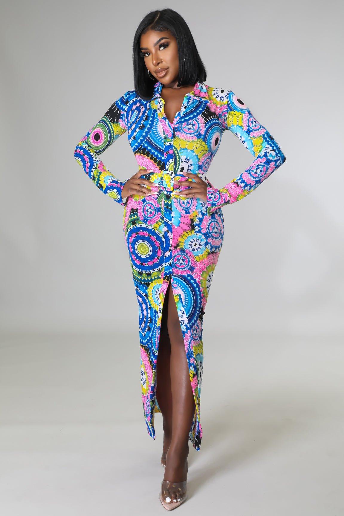 Joanna Belted Dress - MY SEXY STYLES