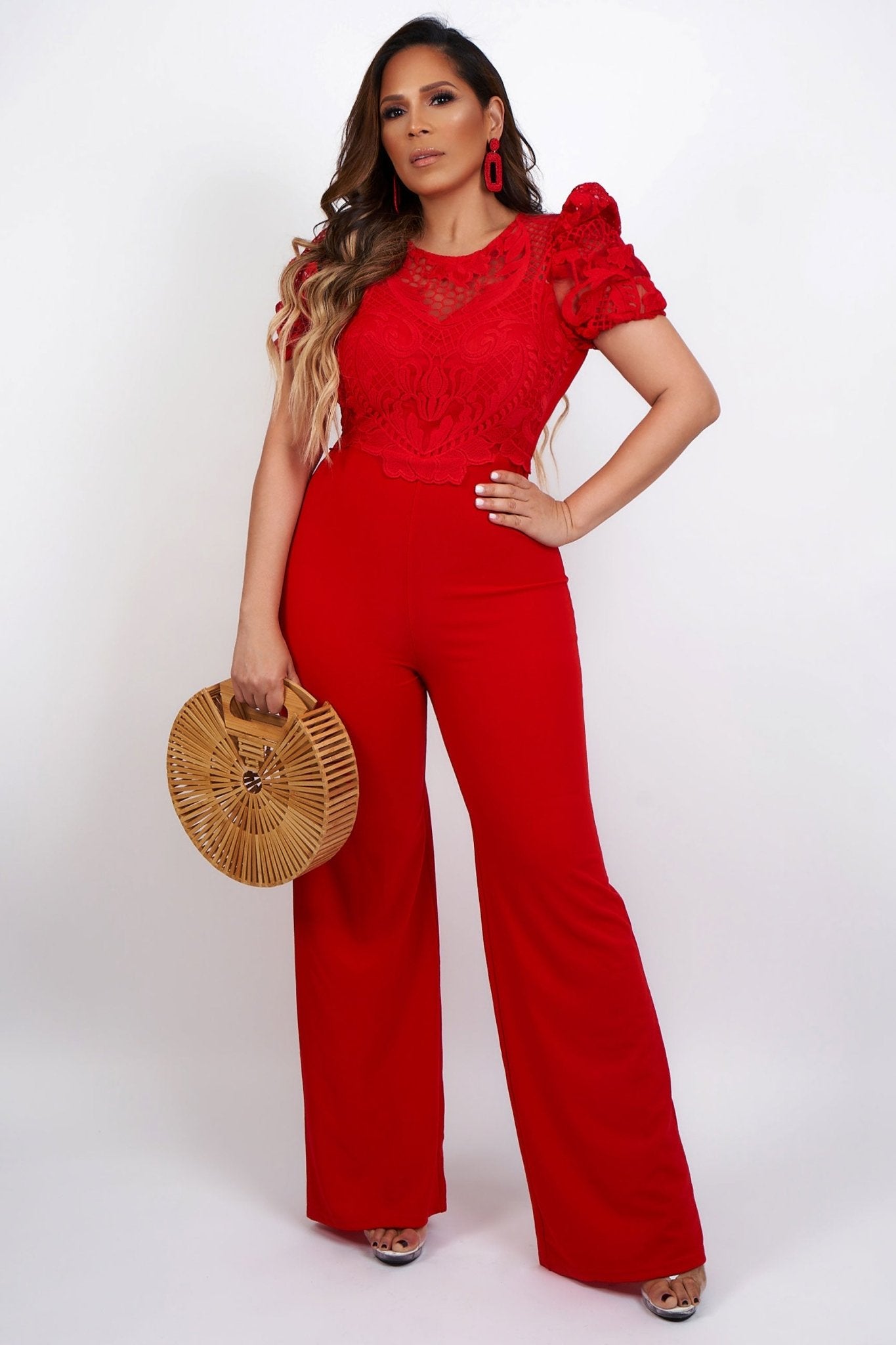 Kadence Lace Top Jumpsuit - MY SEXY STYLES