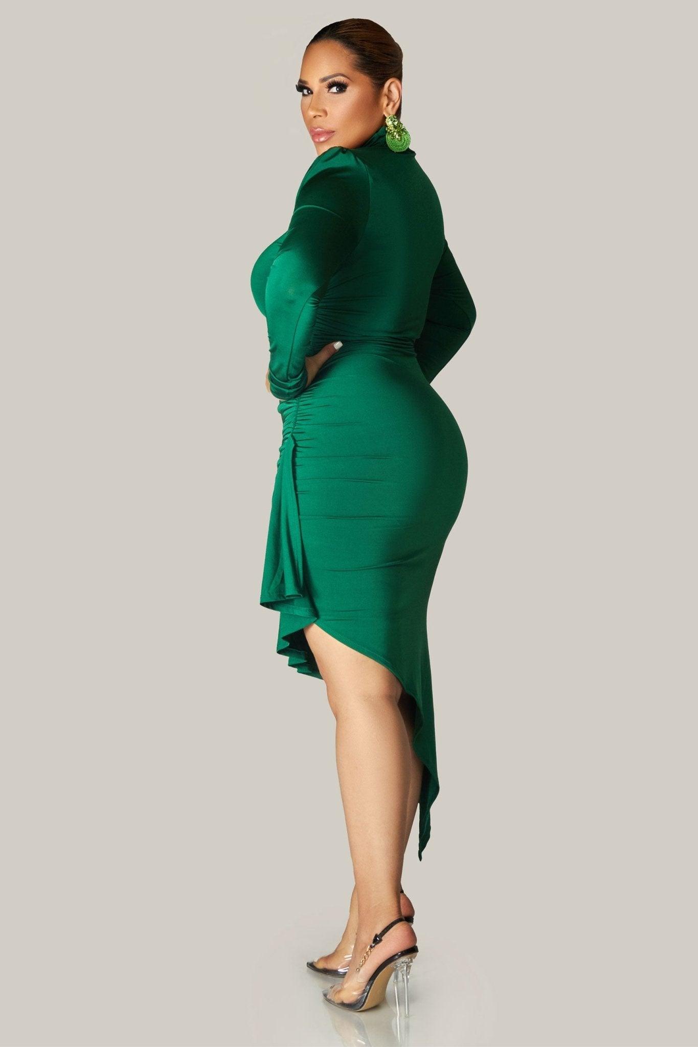 Kairi Ruffled Bottom Dress - MY SEXY STYLES