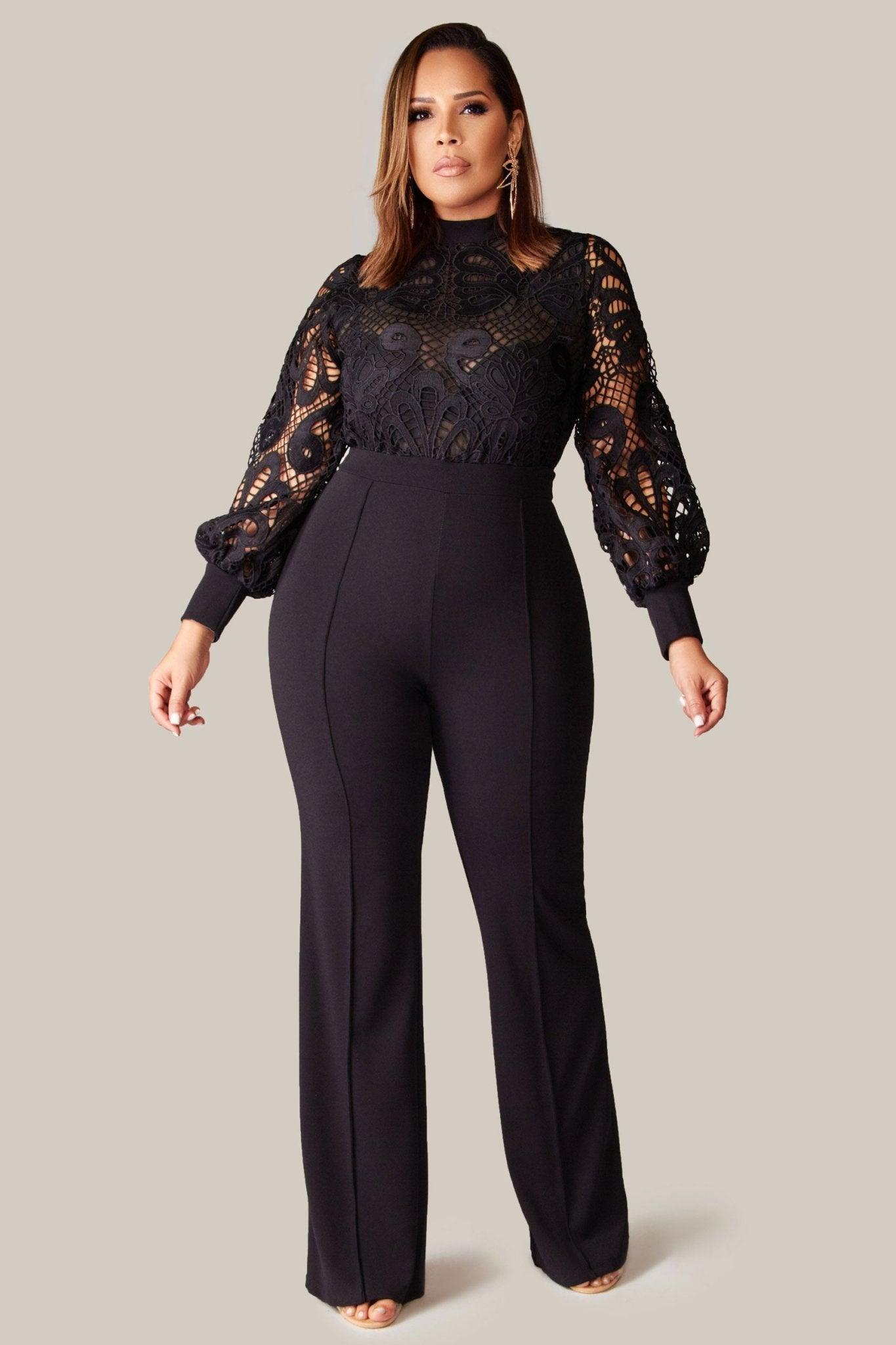 KAMARI CROCHET JUMPSUIT - MY SEXY STYLES