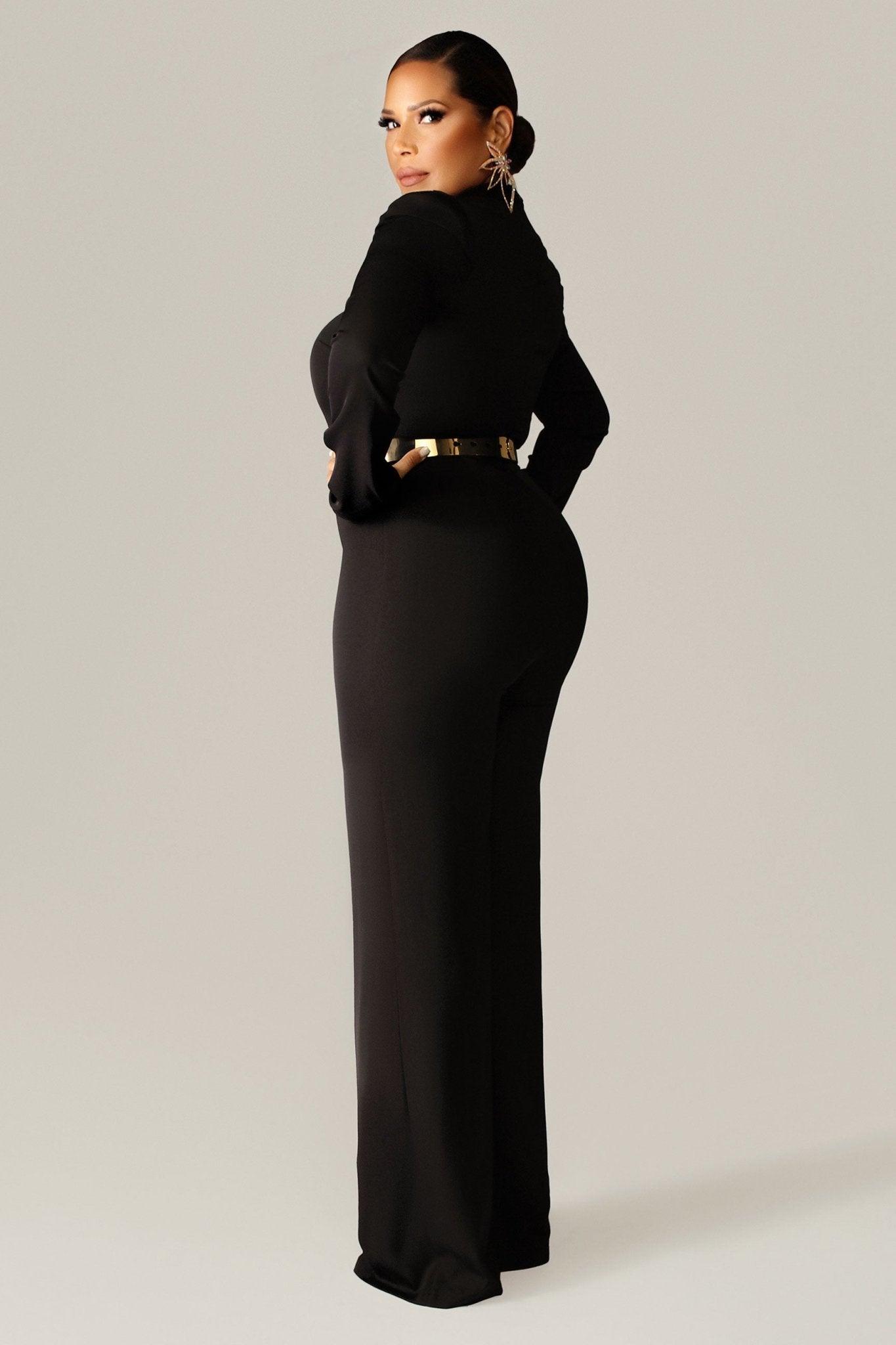 Kamiyah Belted Jumpsuit - MY SEXY STYLES