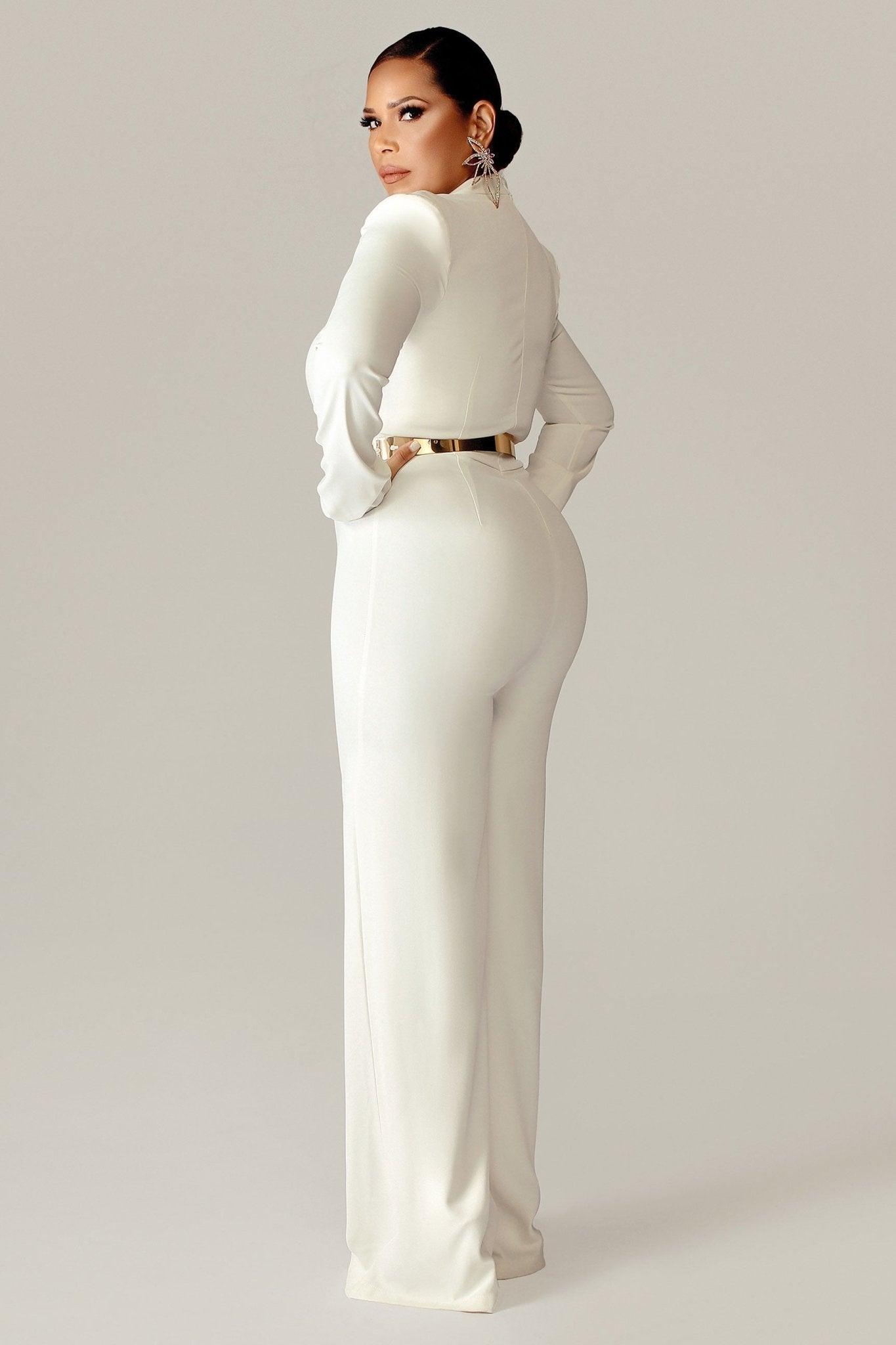 Kamiyah Belted Jumpsuit - MY SEXY STYLES