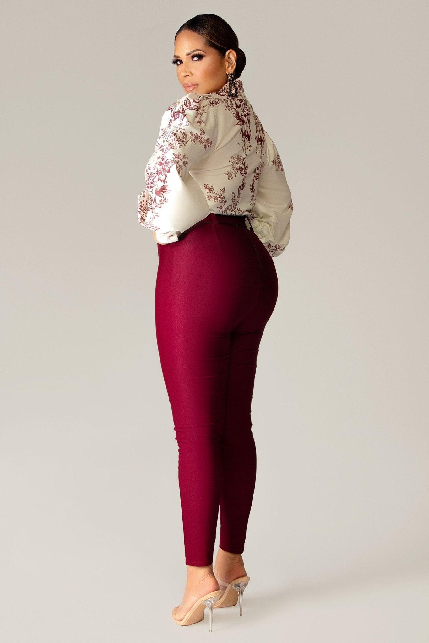 Karoline Puff Long Sleeves Shirt - MY SEXY STYLES