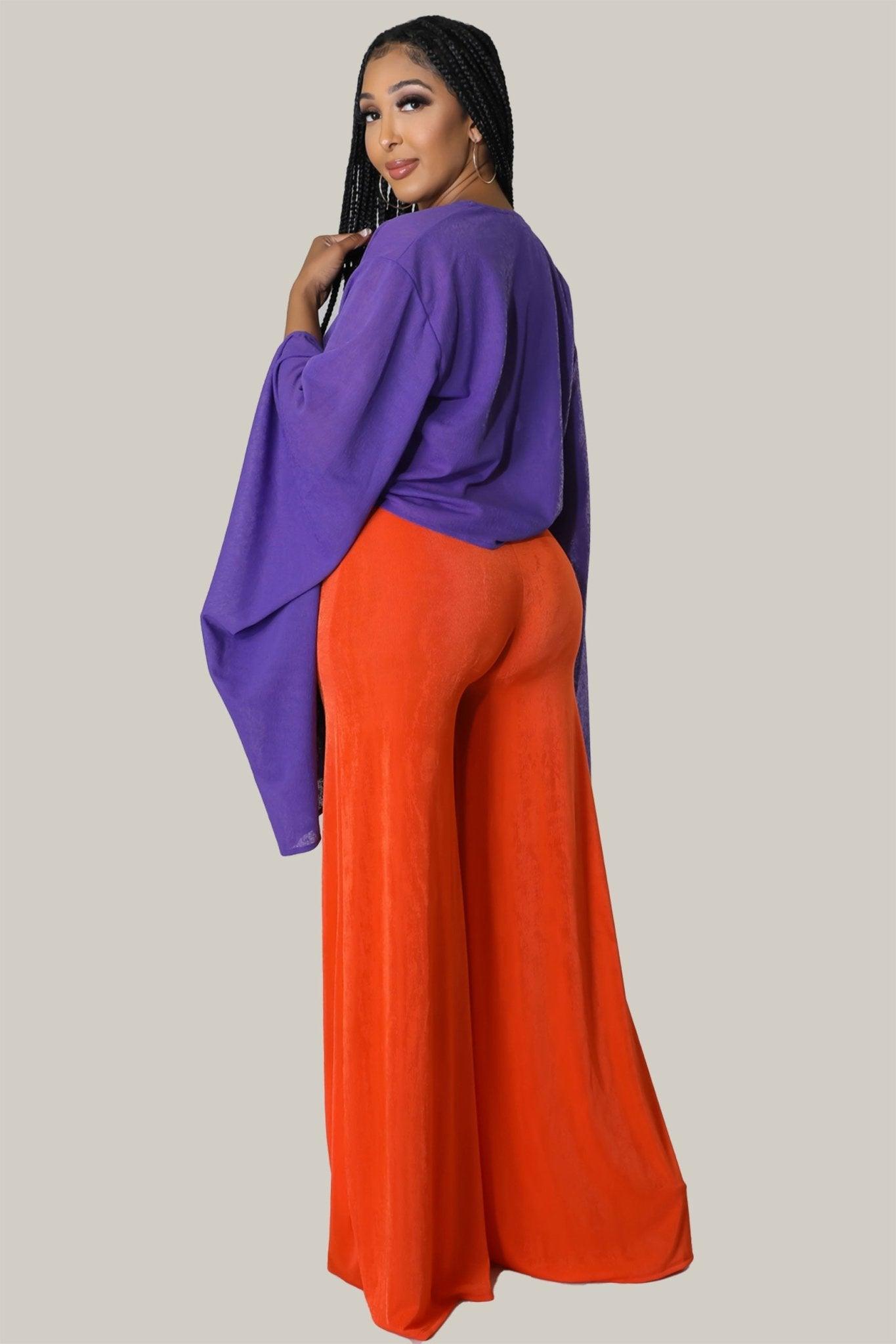 Kathryn Oversized Sleeves Top - MY SEXY STYLES