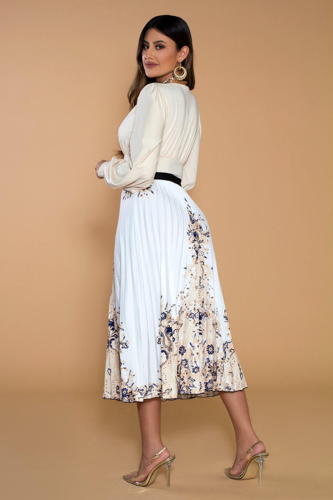 Kehlani ONE SIZE FITS ALL Pleated Skirt - MY SEXY STYLES