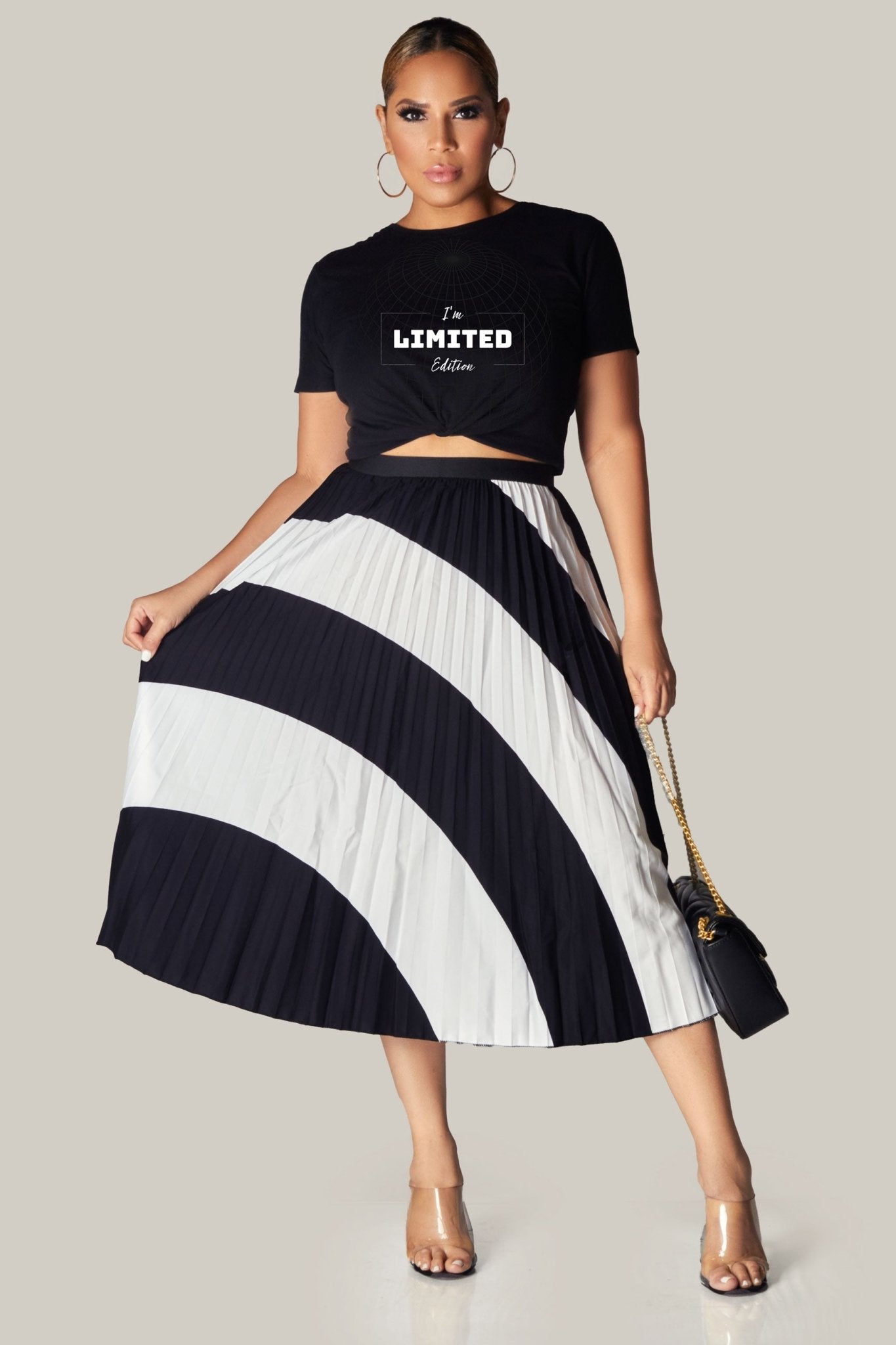 Kehlani ONE SIZE FITS ALL Pleated Skirt - MY SEXY STYLES