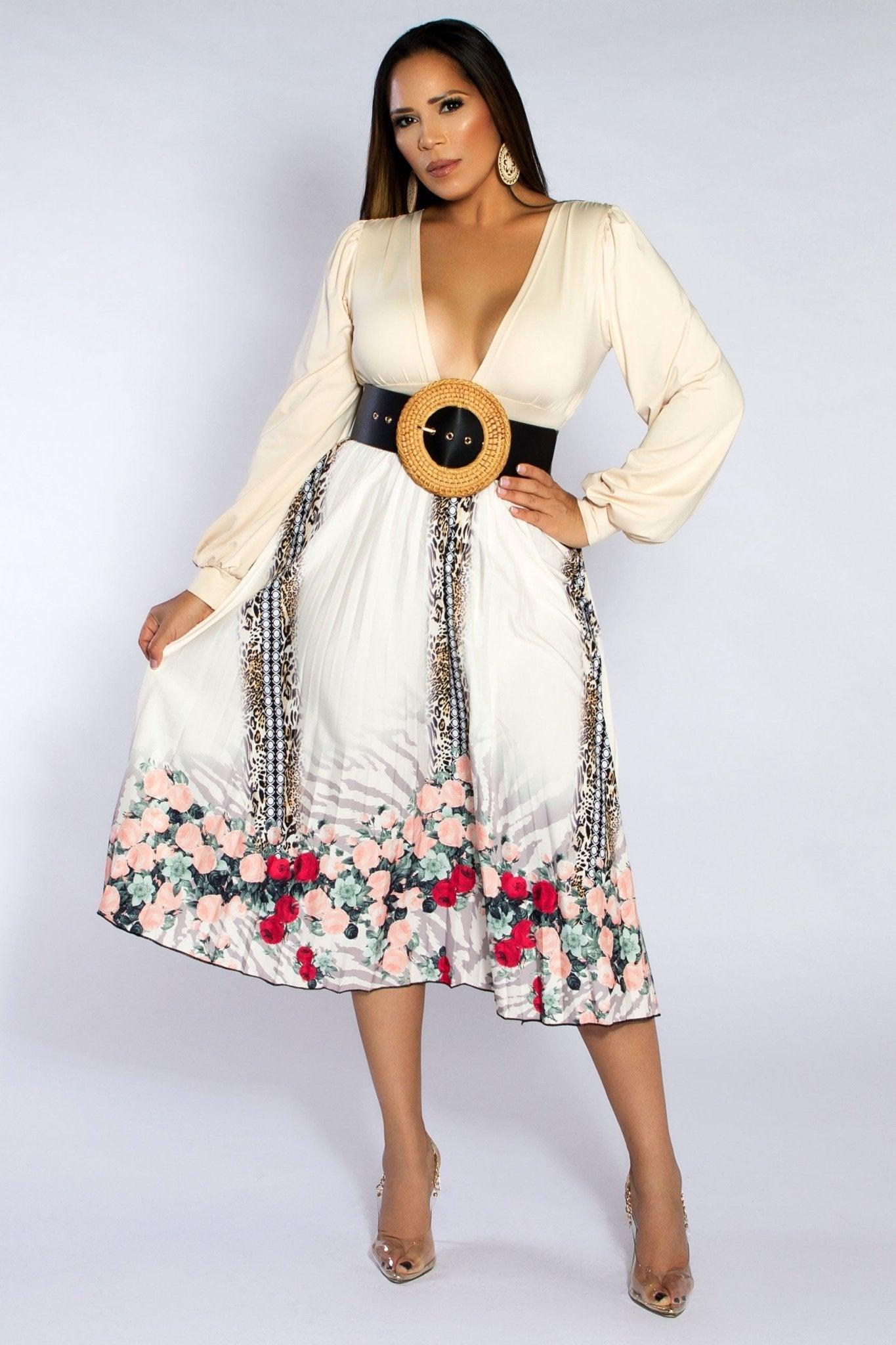 Kehlani ONE SIZE FITS ALL Pleated Skirt - MY SEXY STYLES