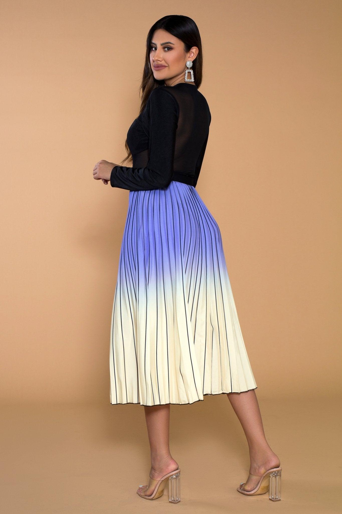 Kehlani ONE SIZE FITS ALL Pleated Skirt - MY SEXY STYLES