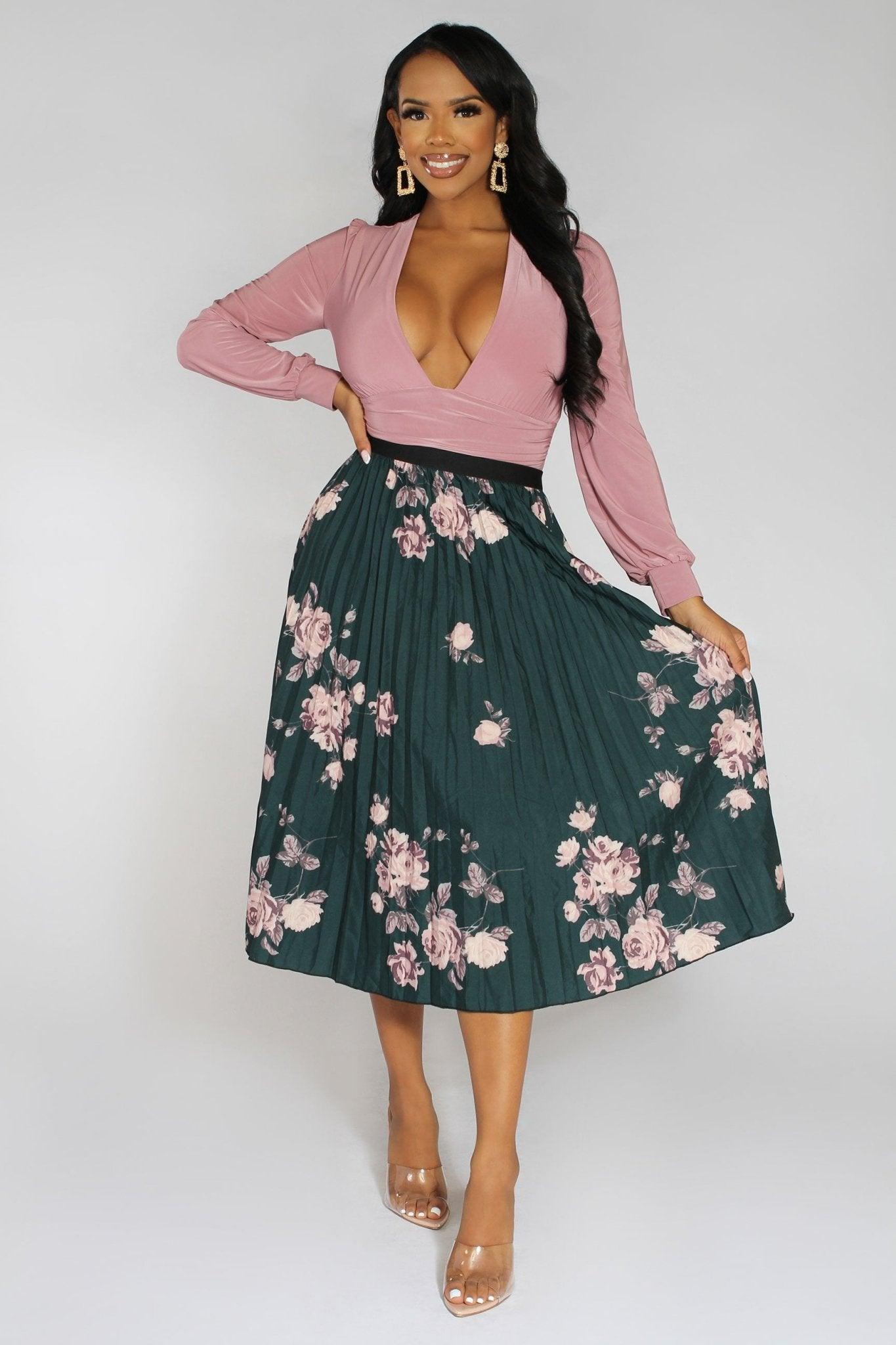 Kehlani ONE SIZE FITS ALL Pleated Skirt - MY SEXY STYLES