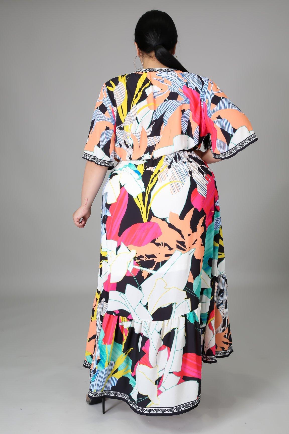 LAST ONE LEFT NON-STRETCH PLUS SIZE DRESS - MY SEXY STYLES