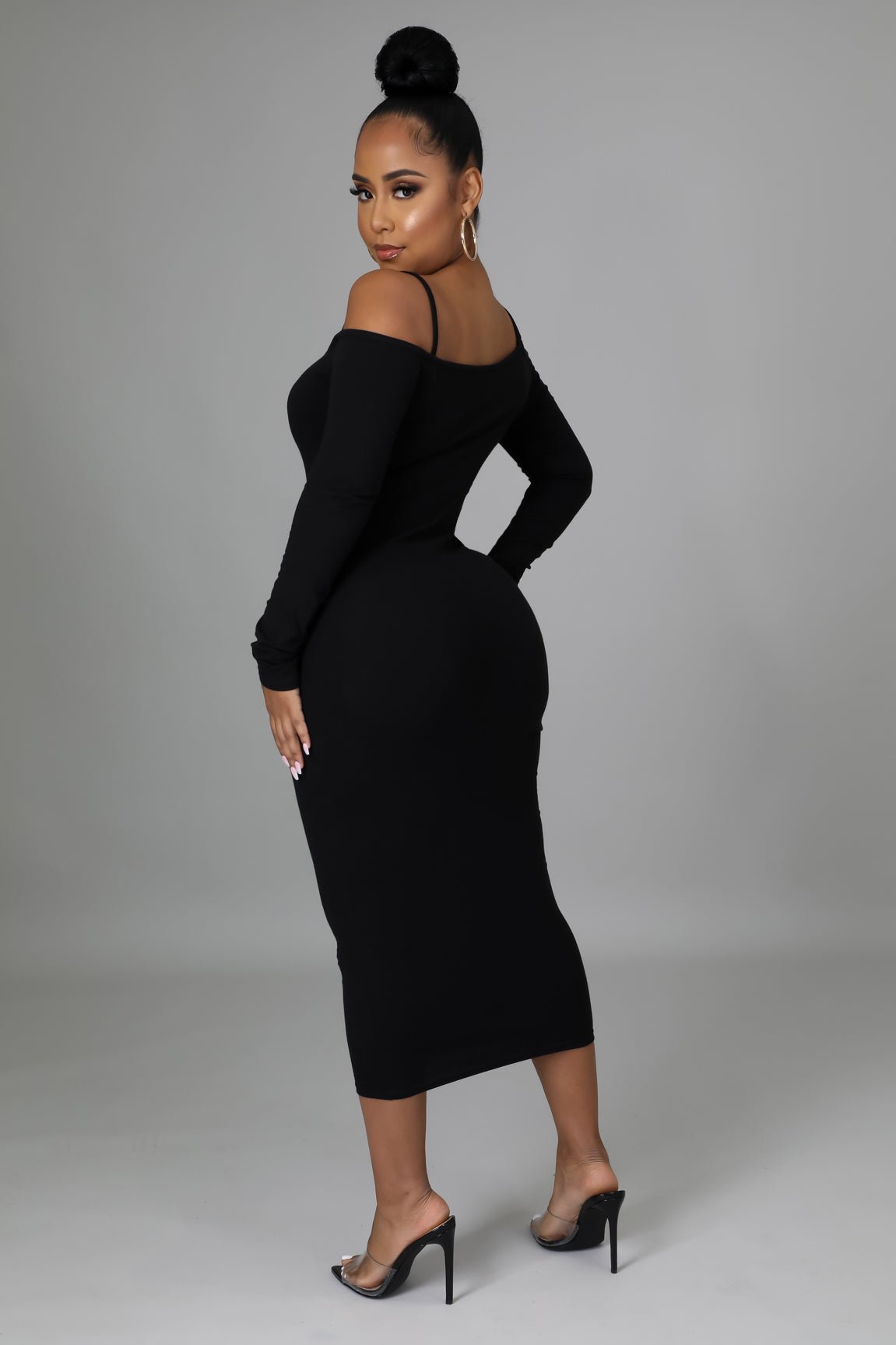 Leona Cutout Midi Dress - MY SEXY STYLES