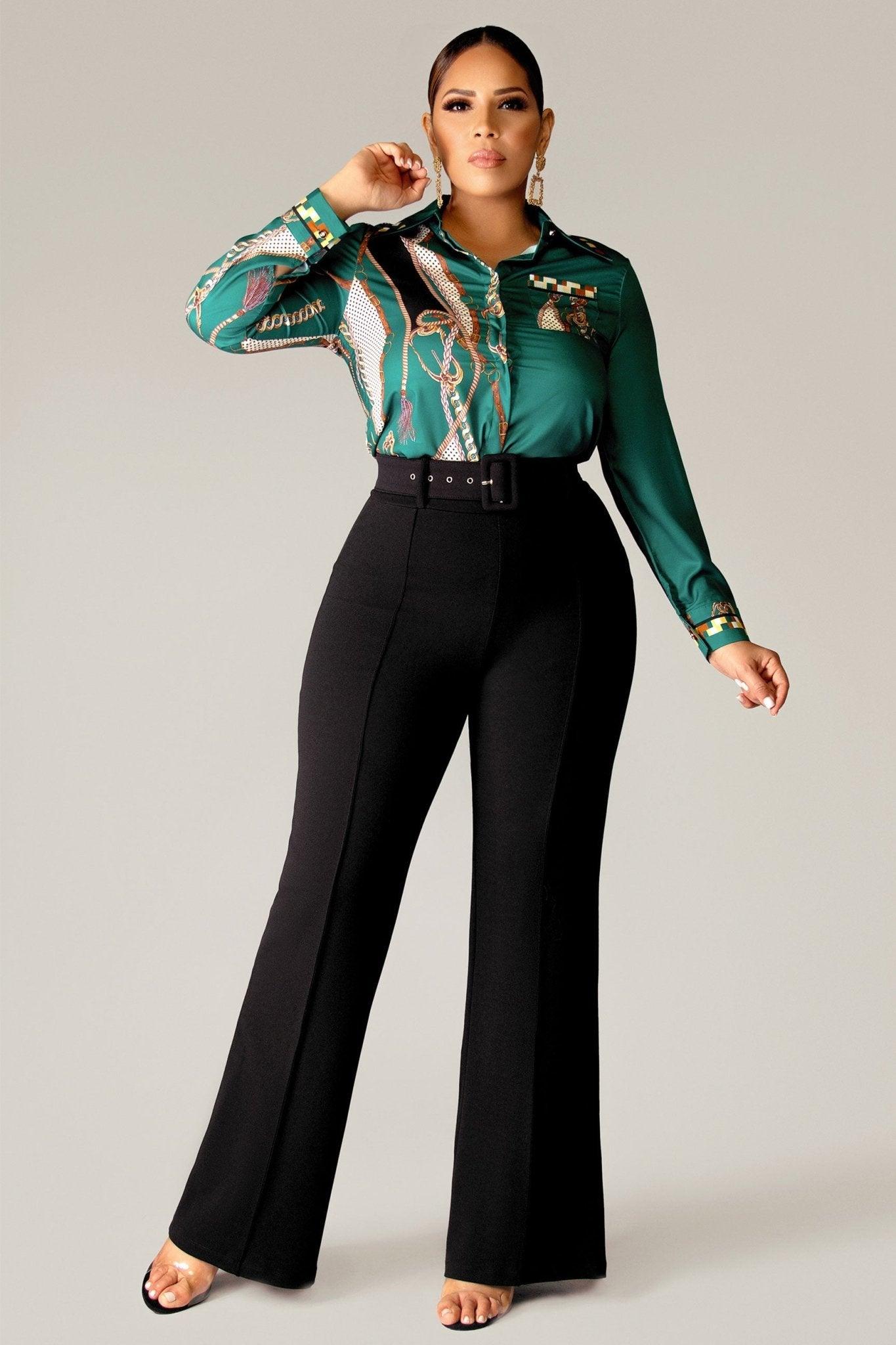 Lisa Long Sleeves Shirt - MY SEXY STYLES