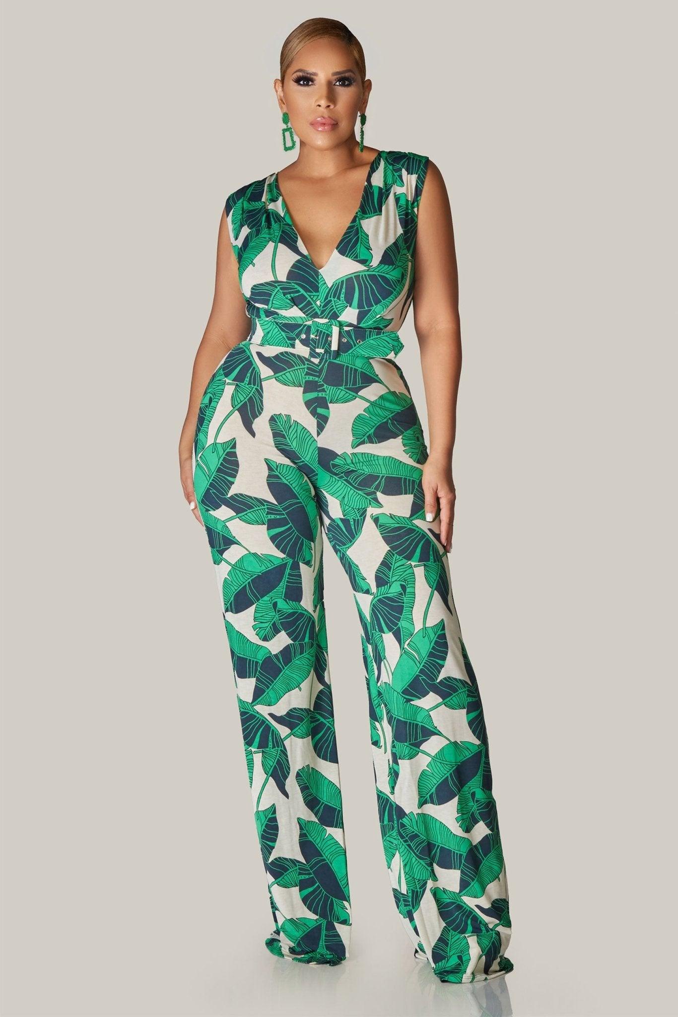 Mackenzie Belted Jumpsuit - MY SEXY STYLES