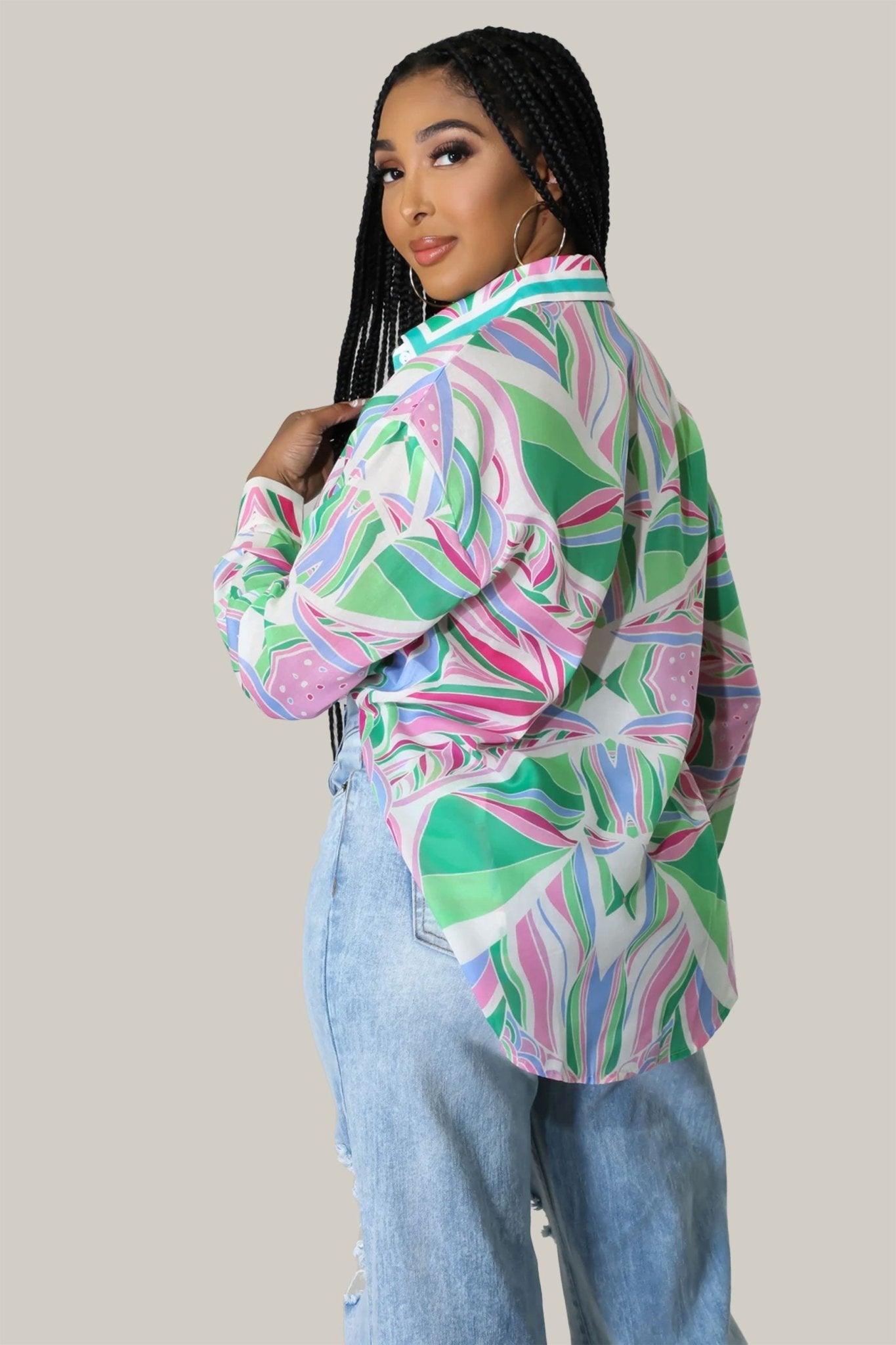 Madison Button Down Long Sleeves Shirt - MY SEXY STYLES