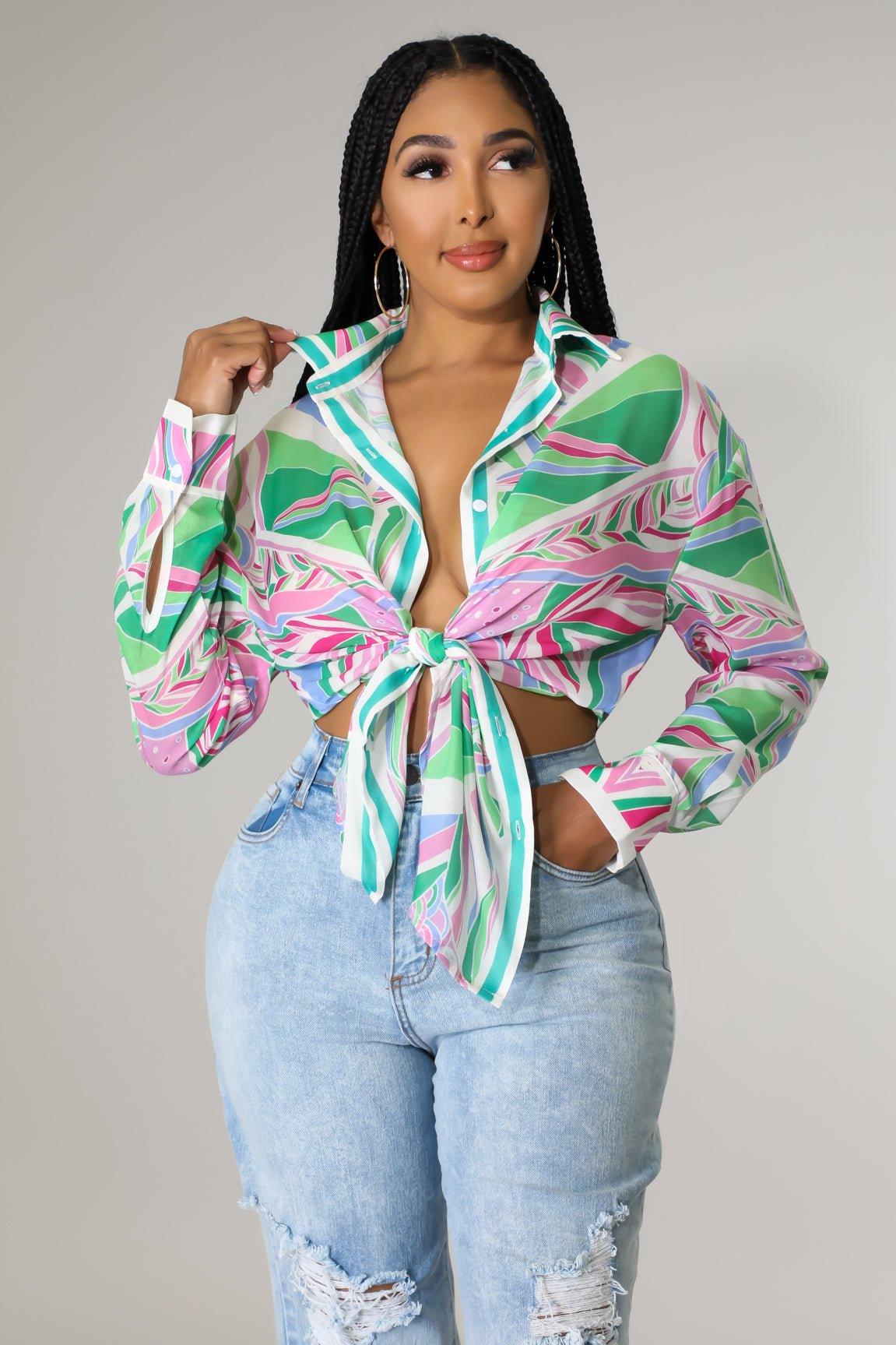 Madison Button Down Long Sleeves Shirt - MY SEXY STYLES