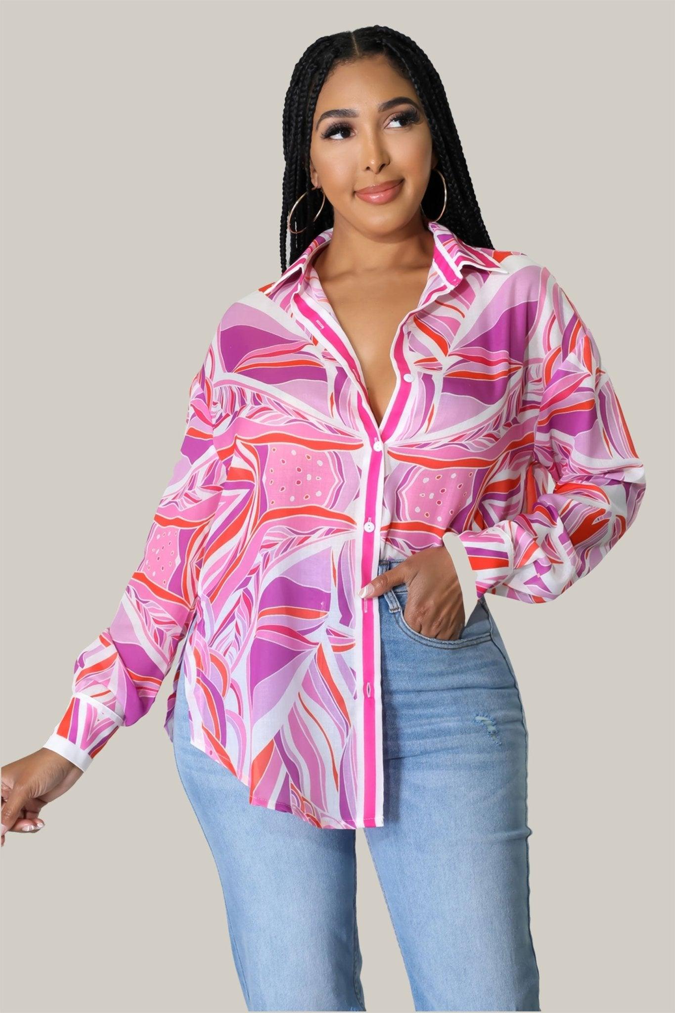 Madison Button Down Long Sleeves Shirt - MY SEXY STYLES