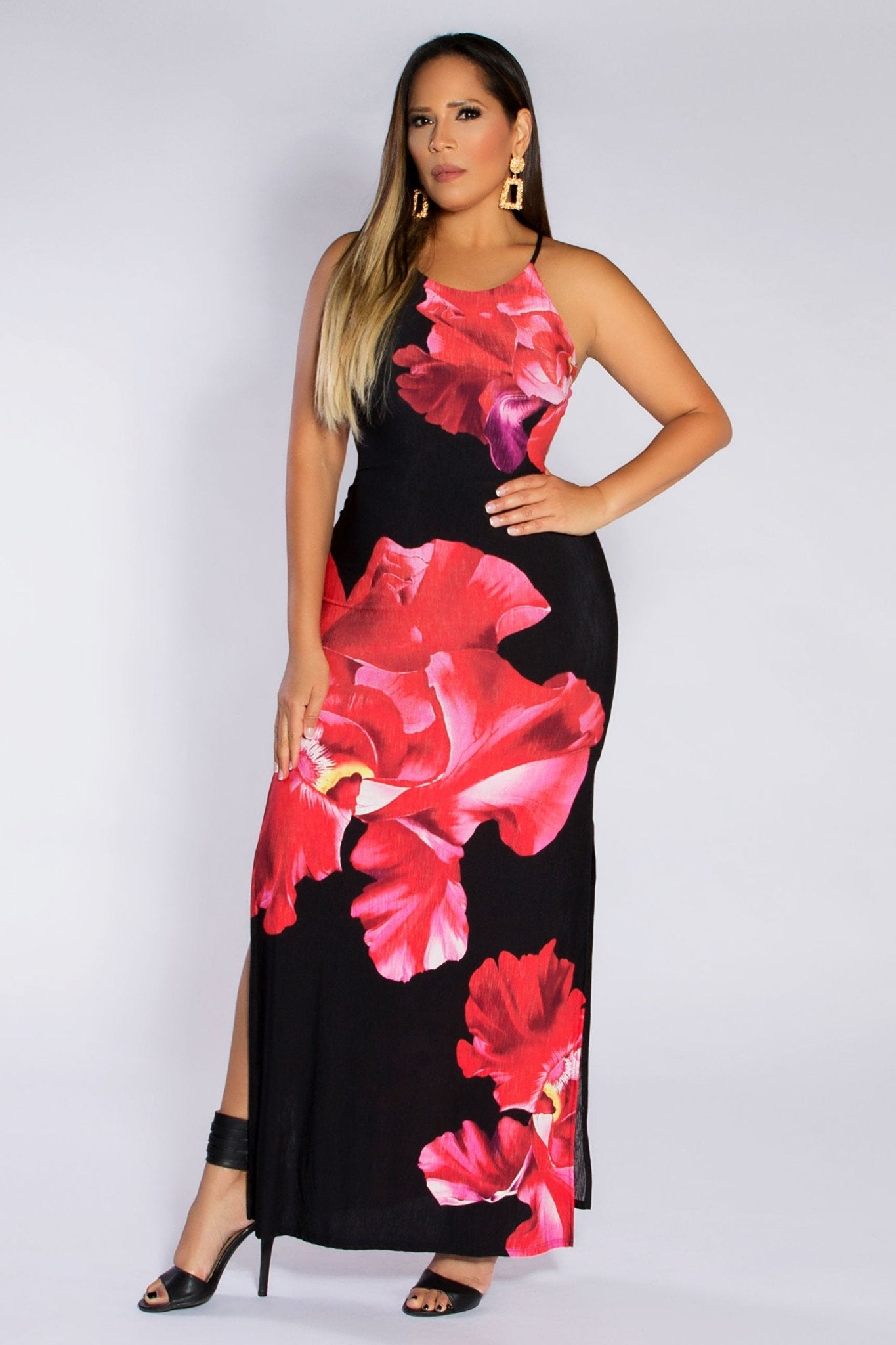 Michelle Floral Maxi Dress - MY SEXY STYLES