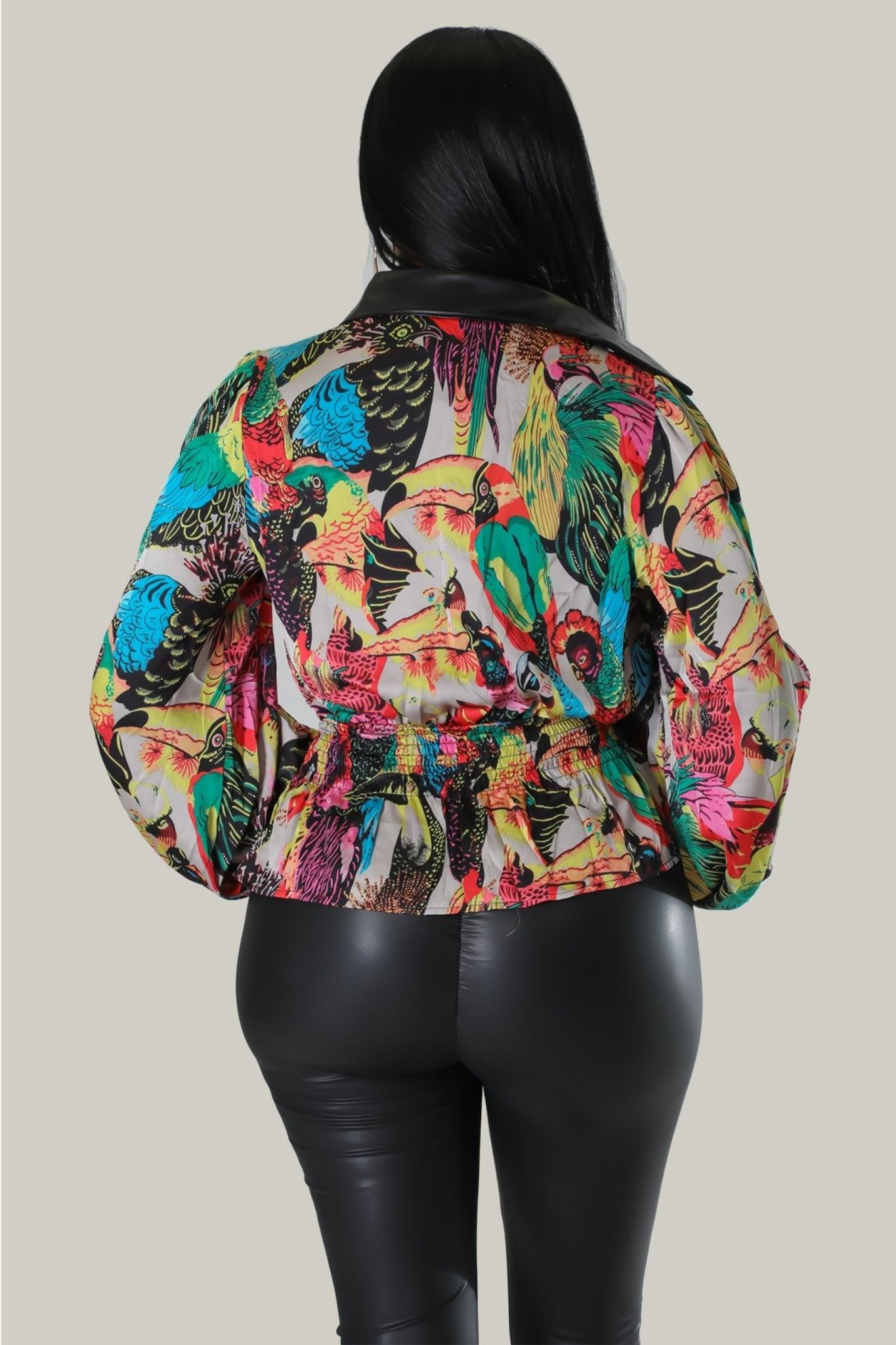 Natalie Puff Sleeves Blouse - MY SEXY STYLES