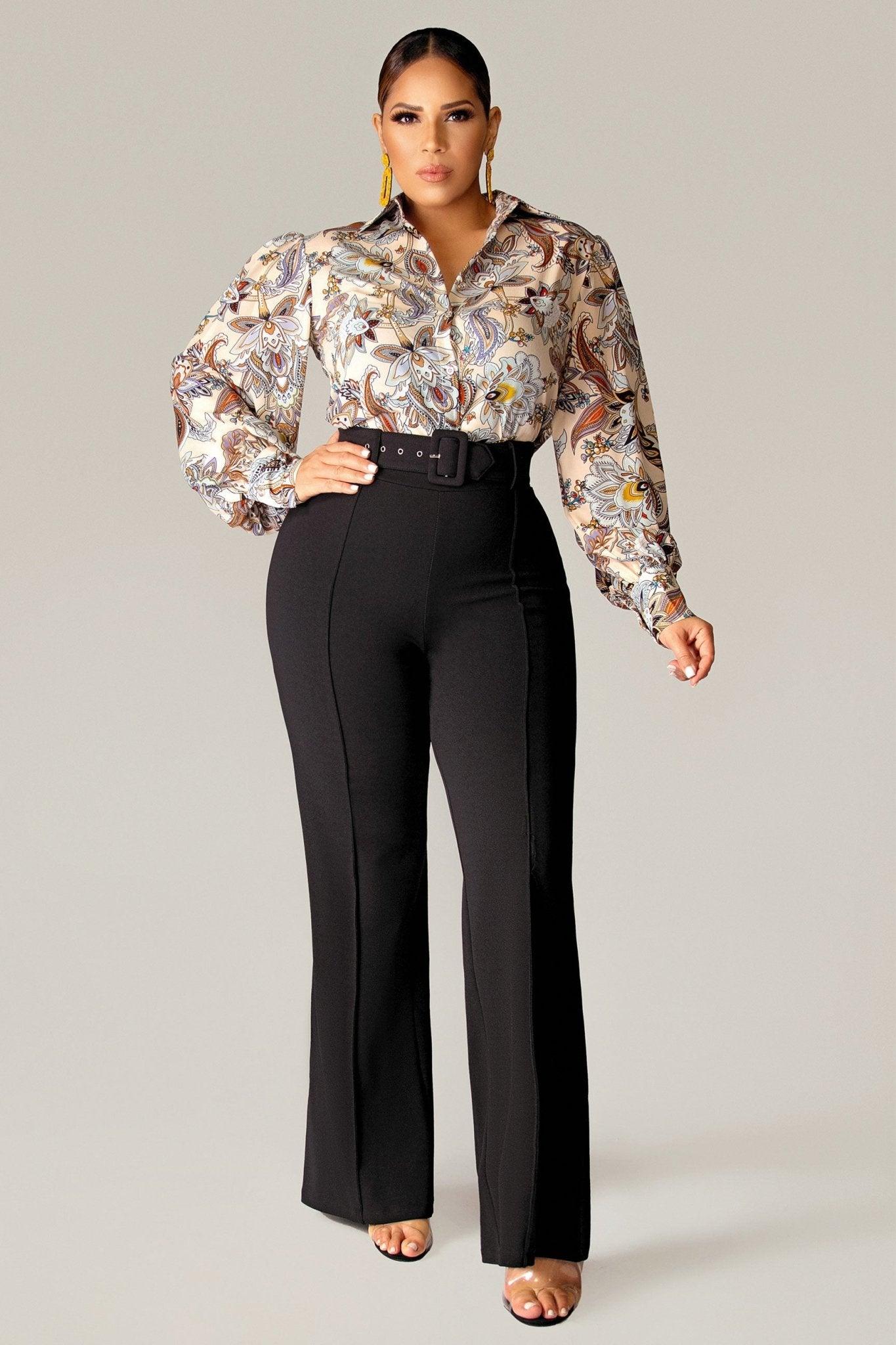 Noa Puff Long Sleeves Shirt - MY SEXY STYLES