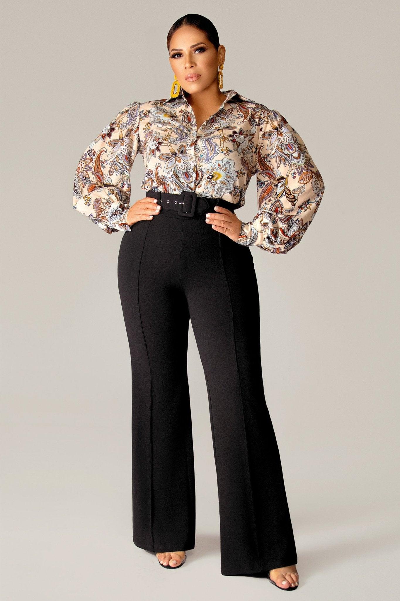 Noa Puff Long Sleeves Shirt - MY SEXY STYLES