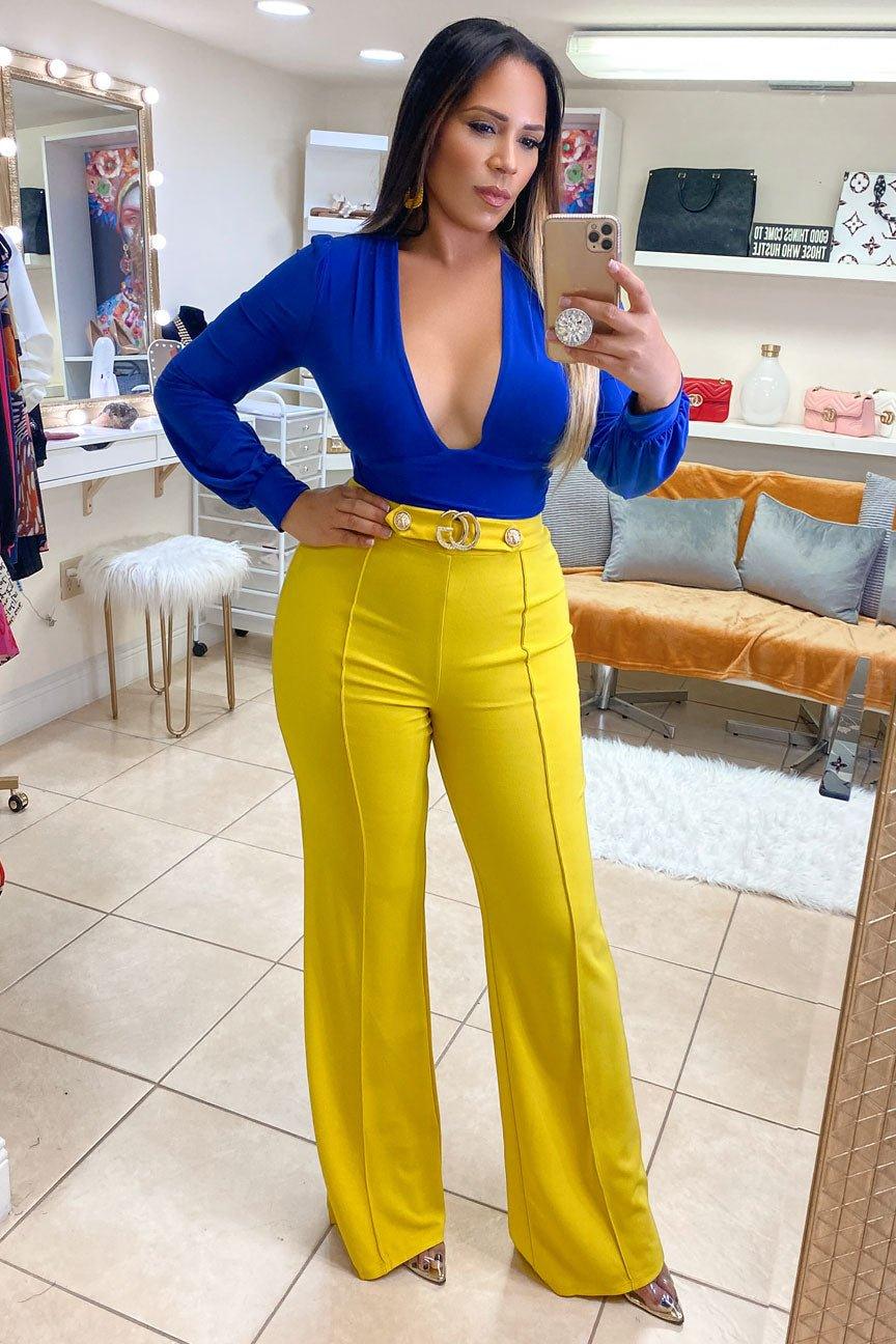 Nury Deep V Pleated Bodysuit - MY SEXY STYLES